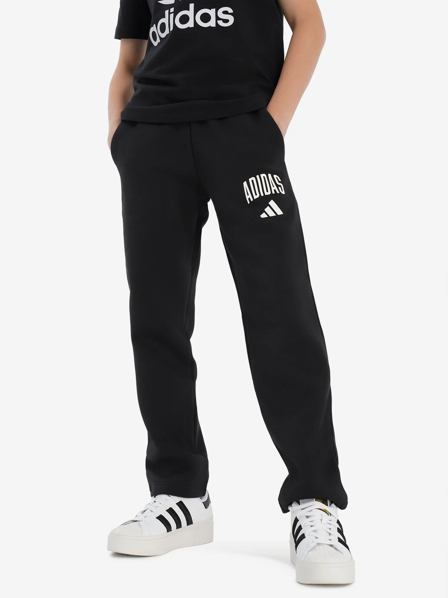 Брюки для мальчиков Adidas Черный Брюки для мальчиков Adidas Черный