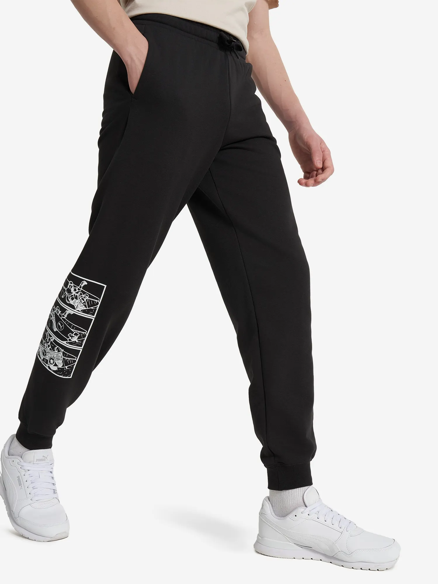 Брюки для мальчиков PUMA Mid90 S Черный