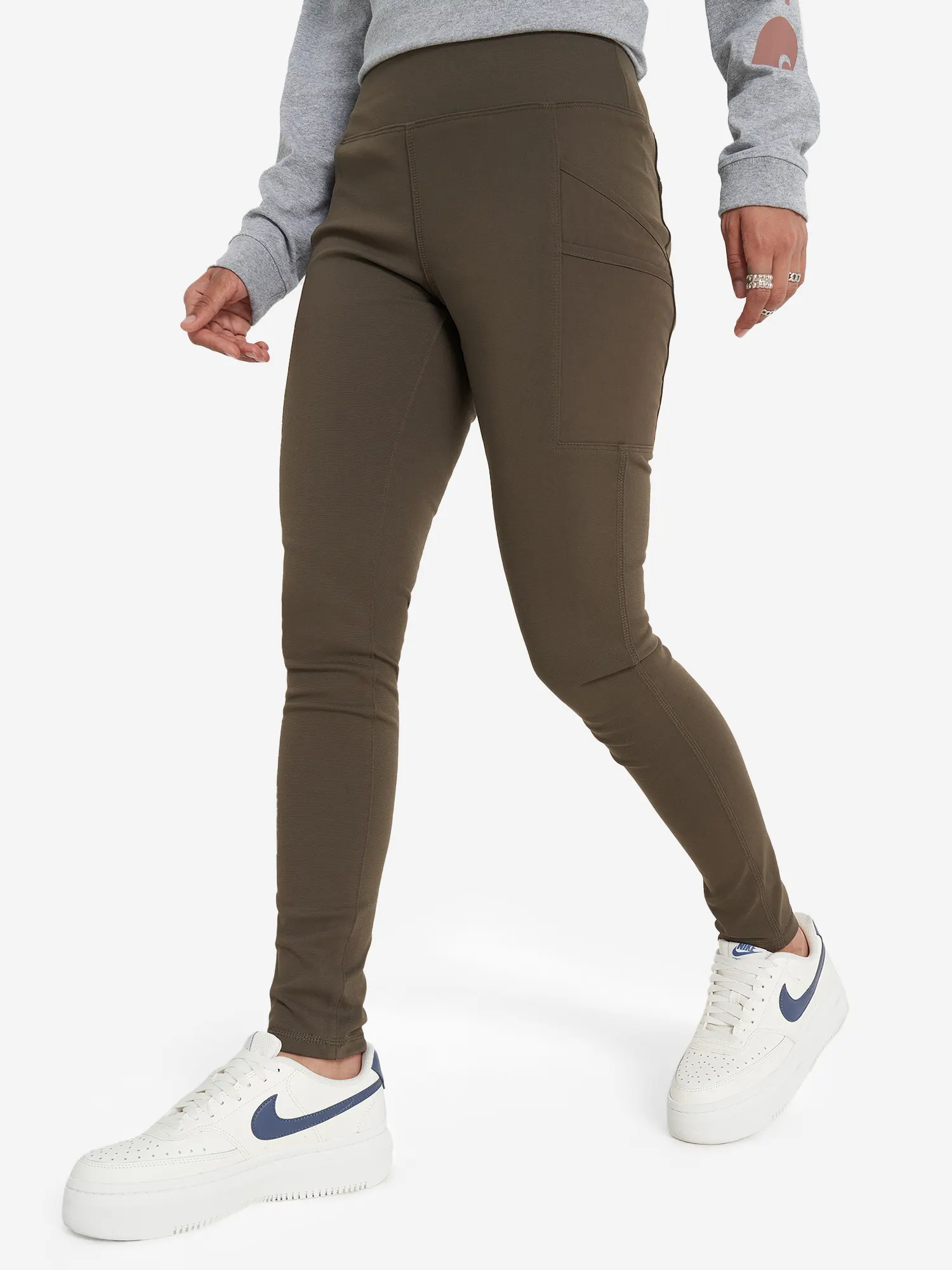 Брюки женские Carhartt Force Lightweight Utility Коричневый