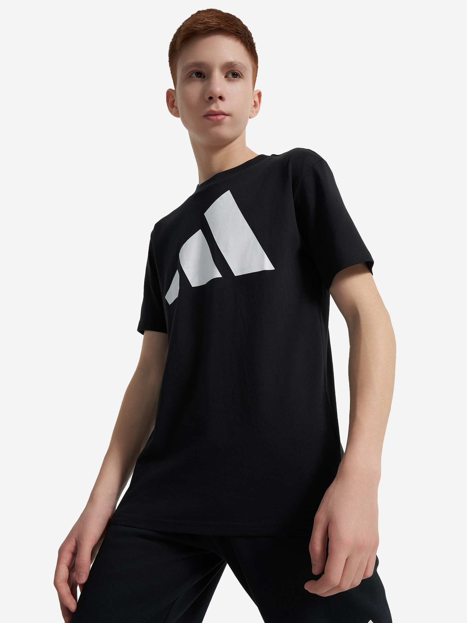 Футболка для мальчиков Adidas Черный