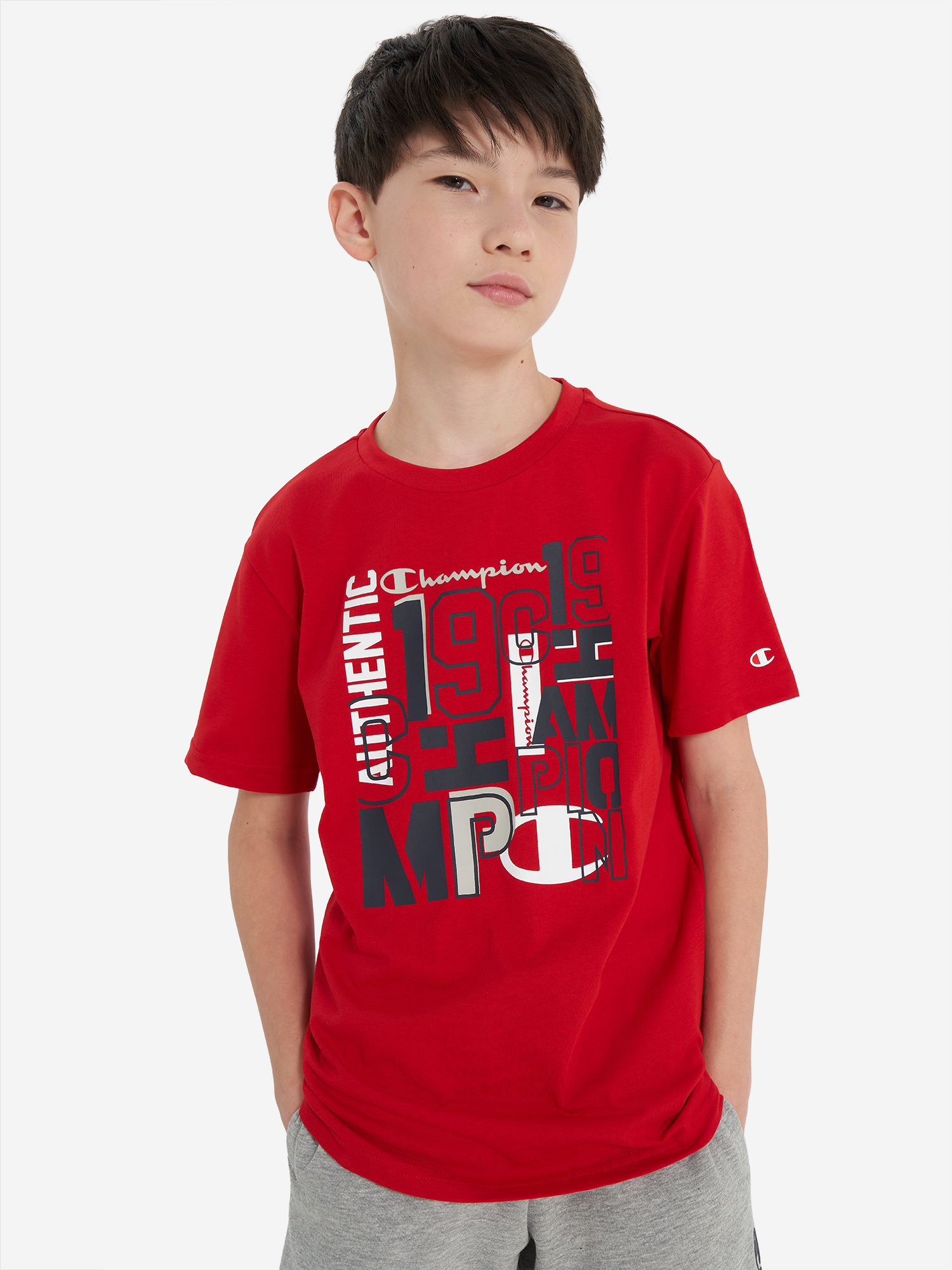 Футболка для мальчиков Champion Красный