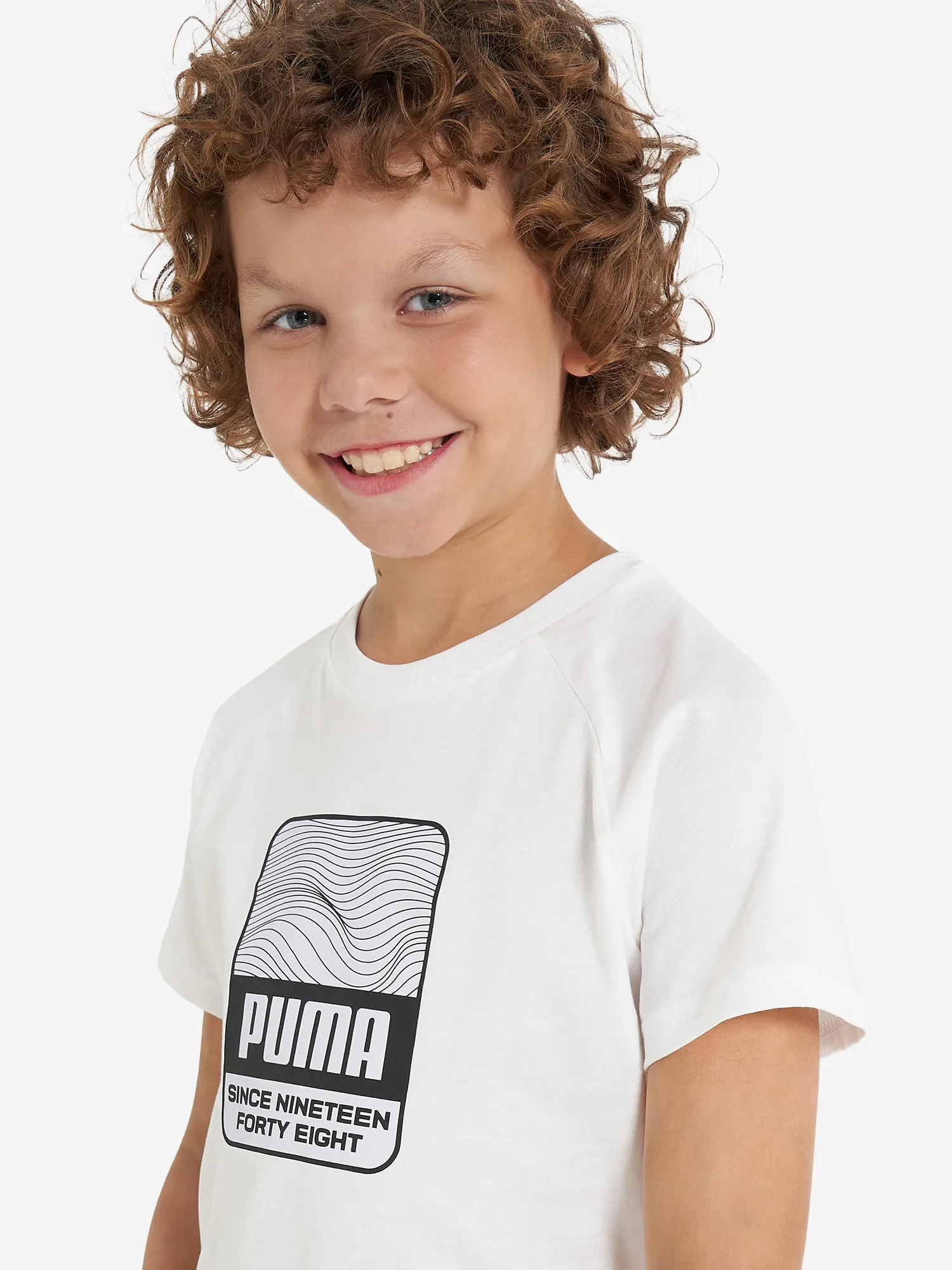 Футболка для мальчиков PUMA Active Белый Футболка для мальчиков PUMA Active Белый