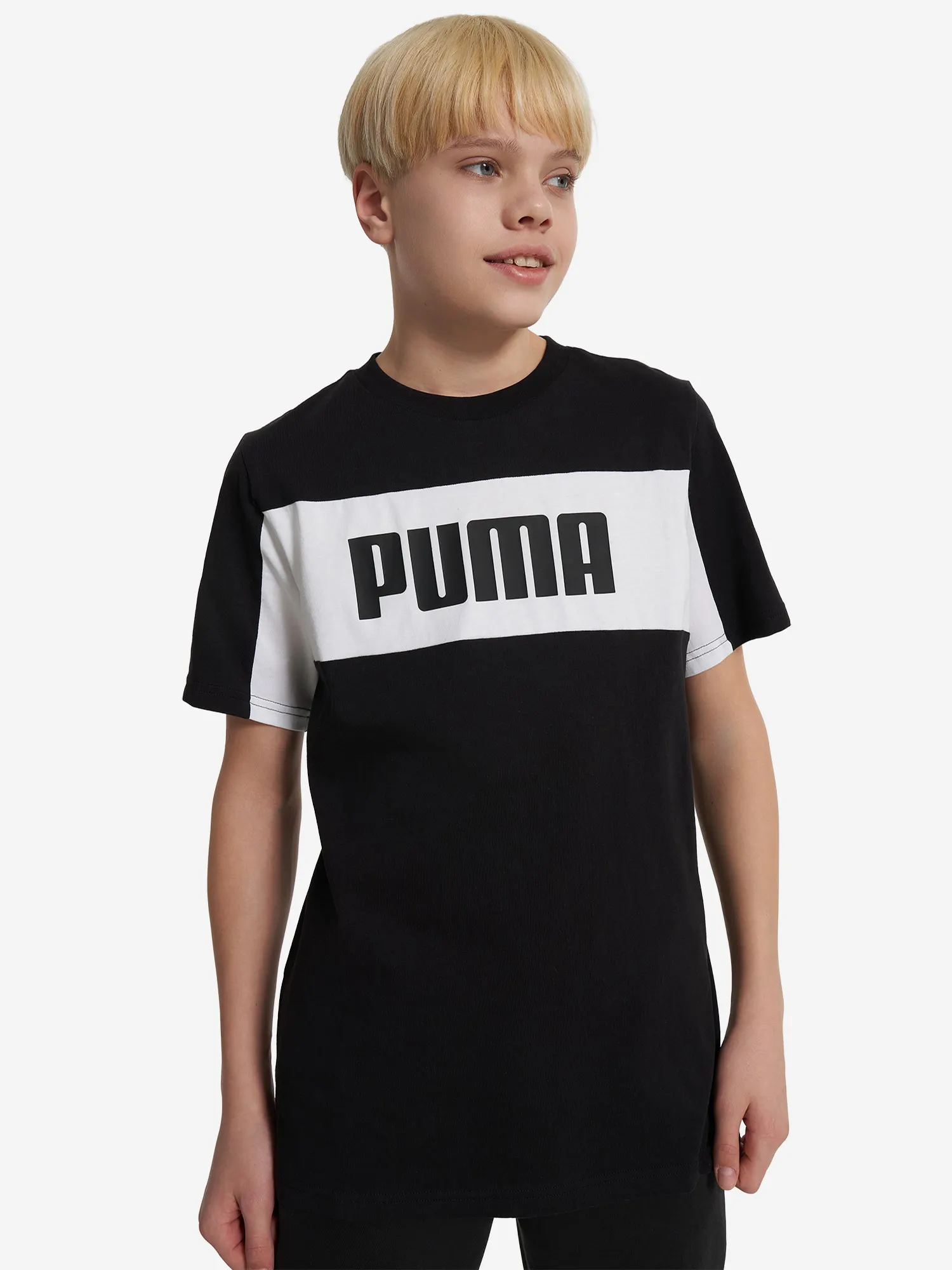 Футболка для мальчиков PUMA Block Черный