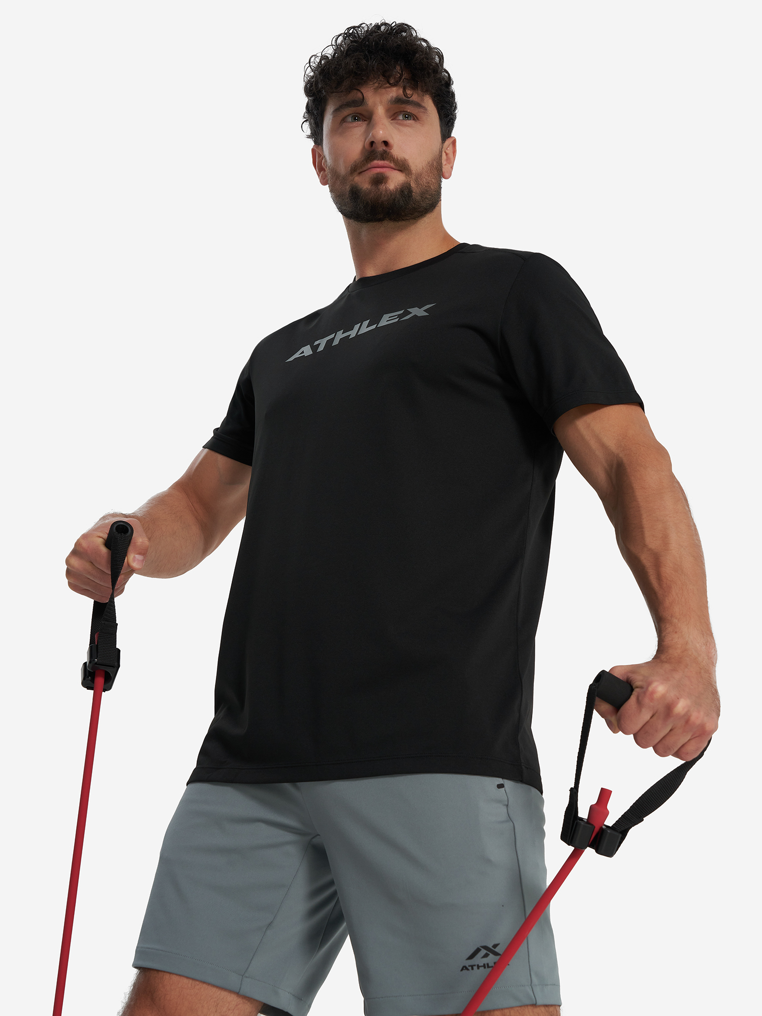 Футболка мужская Athlex Active day Черный