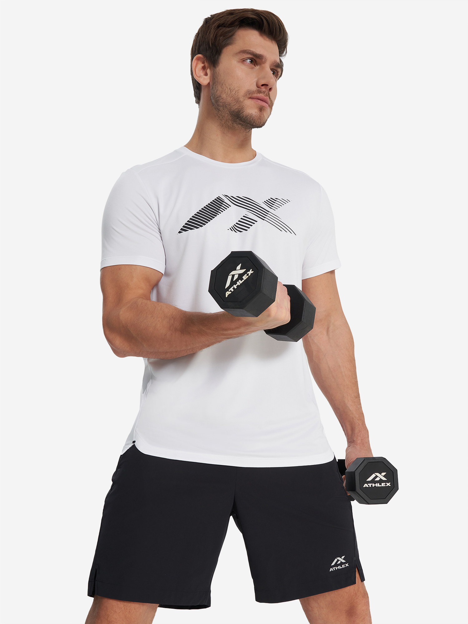 Футболка мужская Athlex Белый