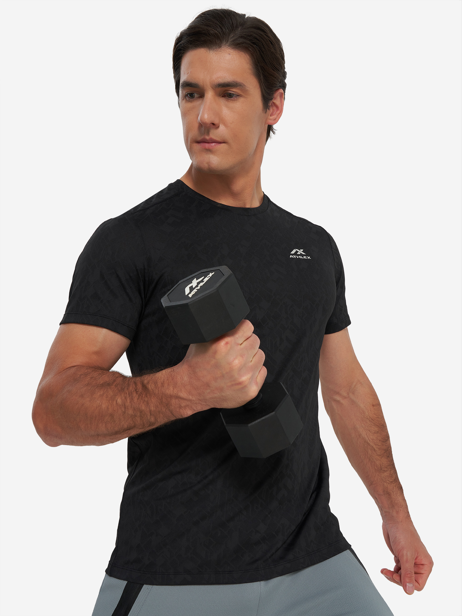 Футболка мужская Athlex Черный