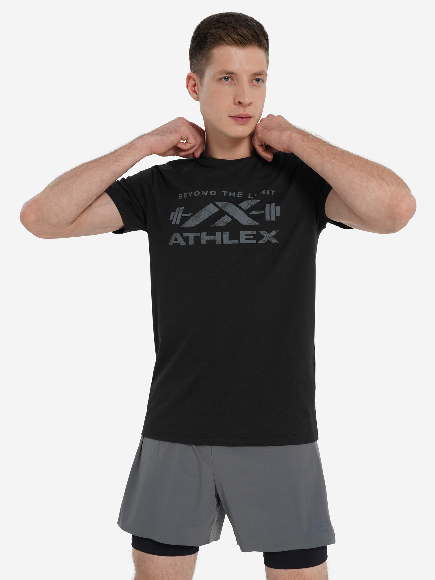 Футболка мужская Athlex Черный