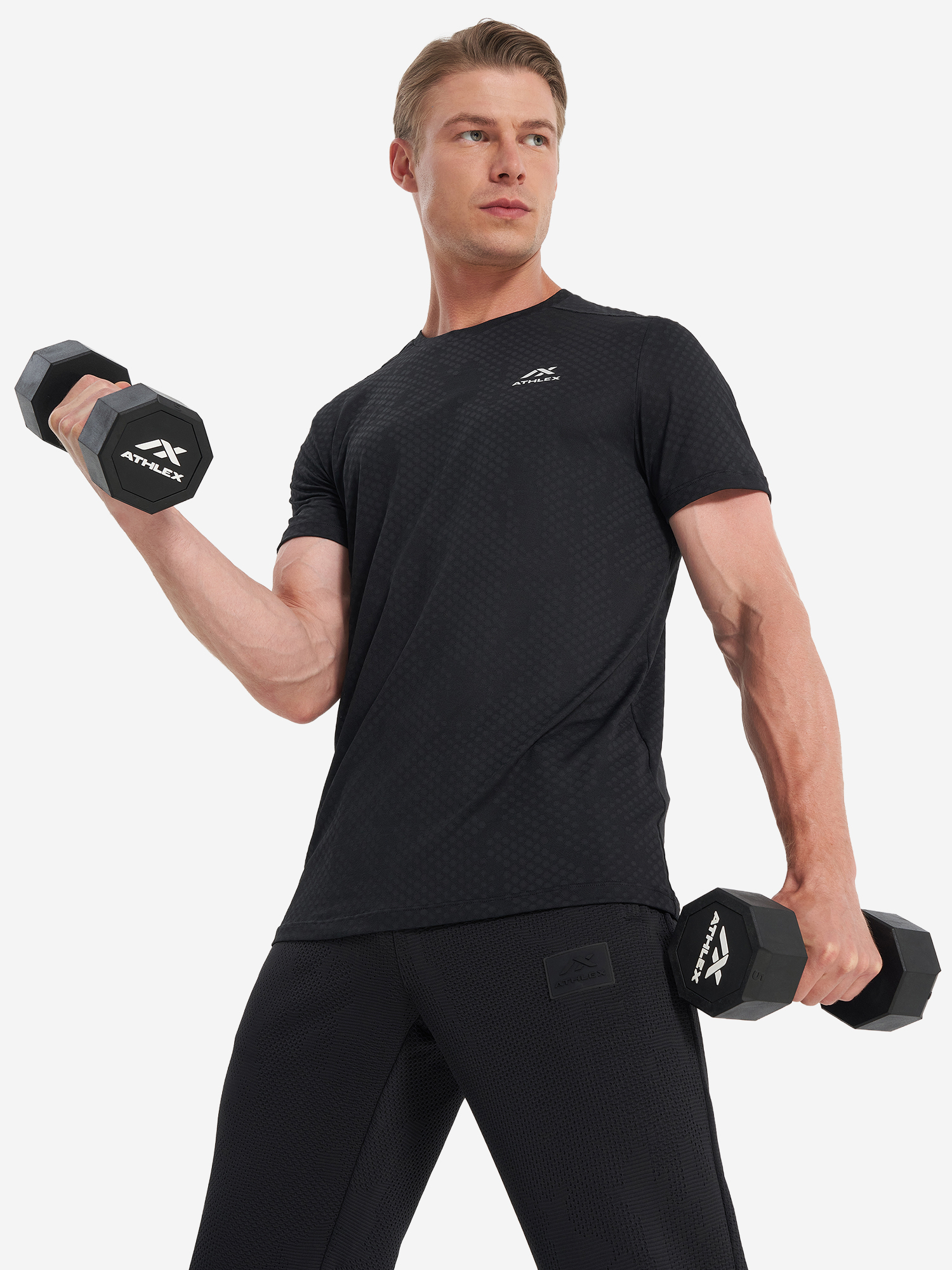 Футболка мужская Athlex Черный