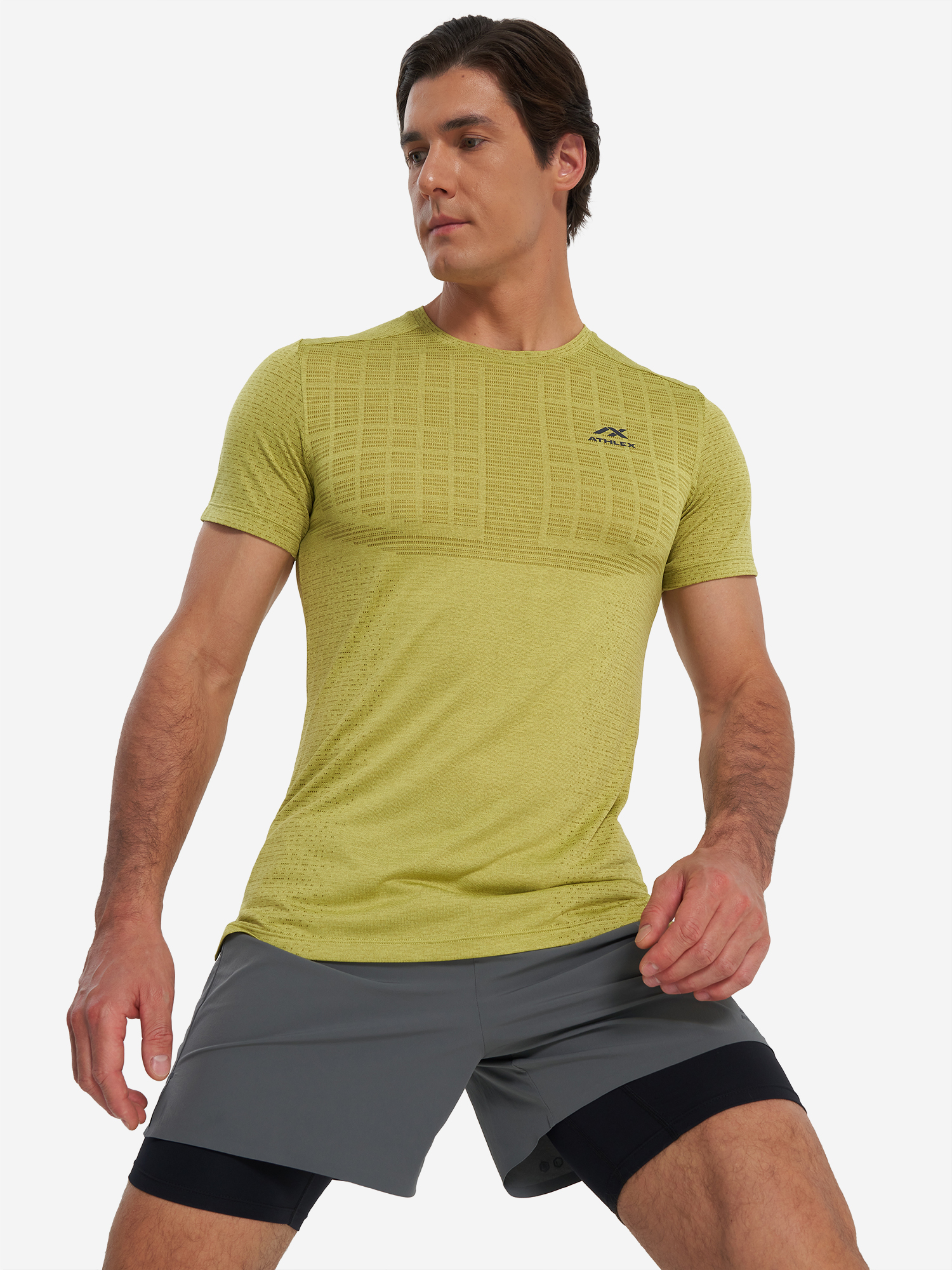 Футболка мужская Athlex Зеленый