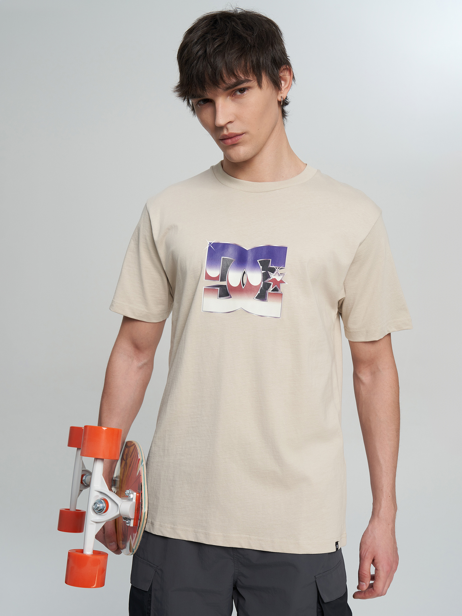 Футболка мужская DC Shoes Metallic Star Бежевый