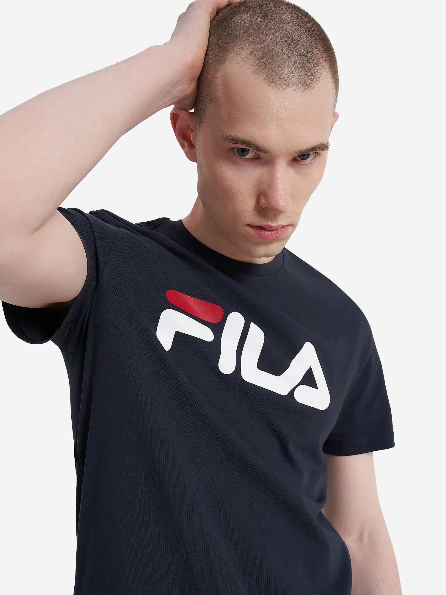 Футболка мужская FILA Essentials Синий Футболка мужская FILA Essentials Синий
