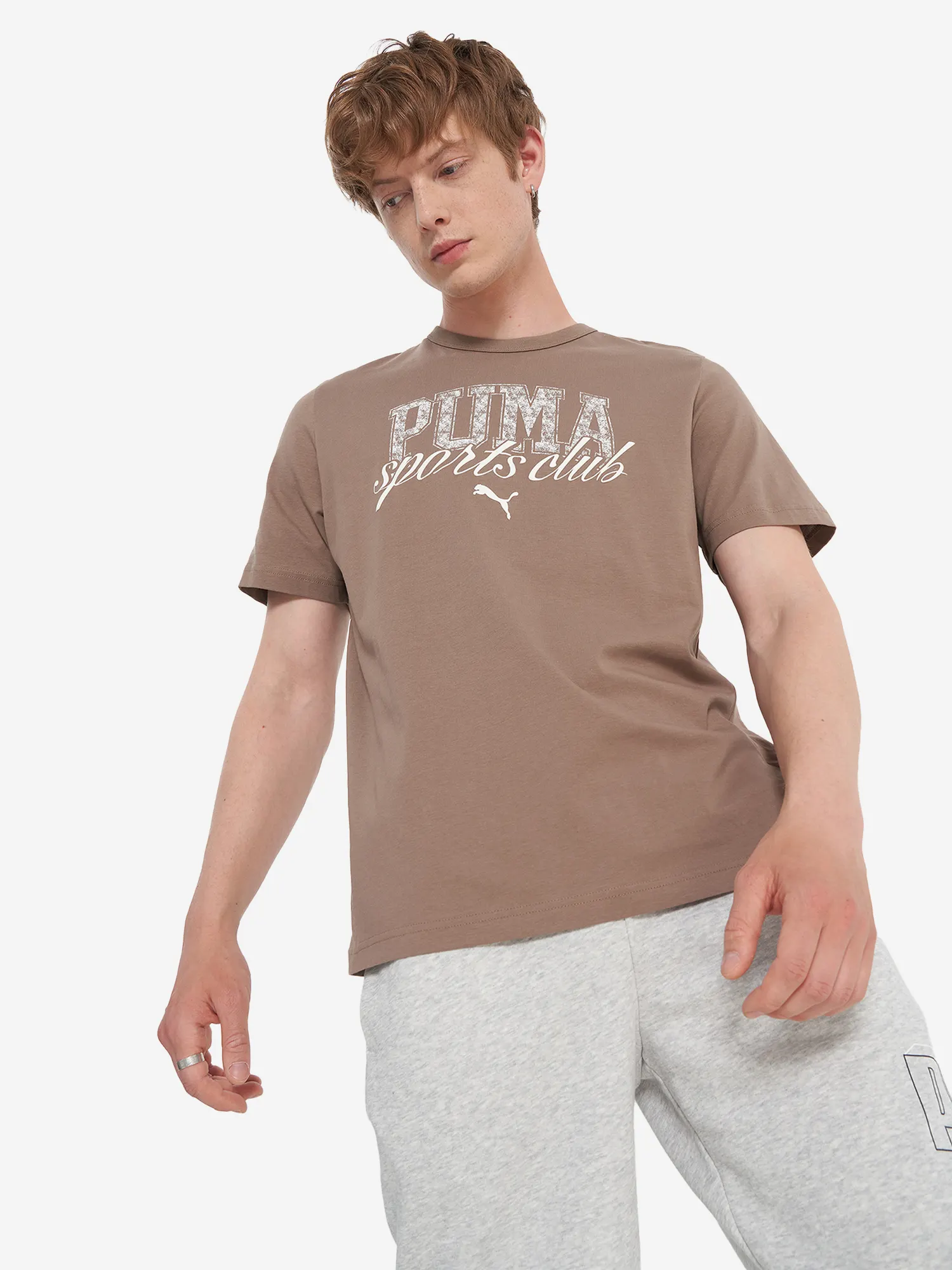 Футболка мужская PUMA Коричневый