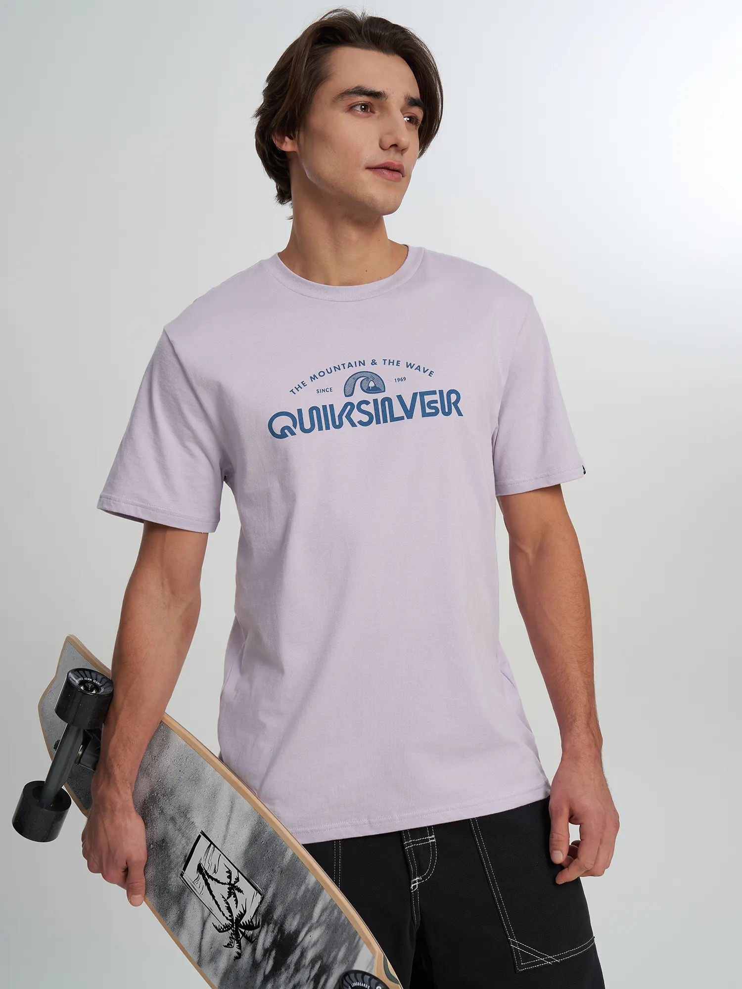 Футболка мужская Quiksilver Ev Vista Фиолетовый