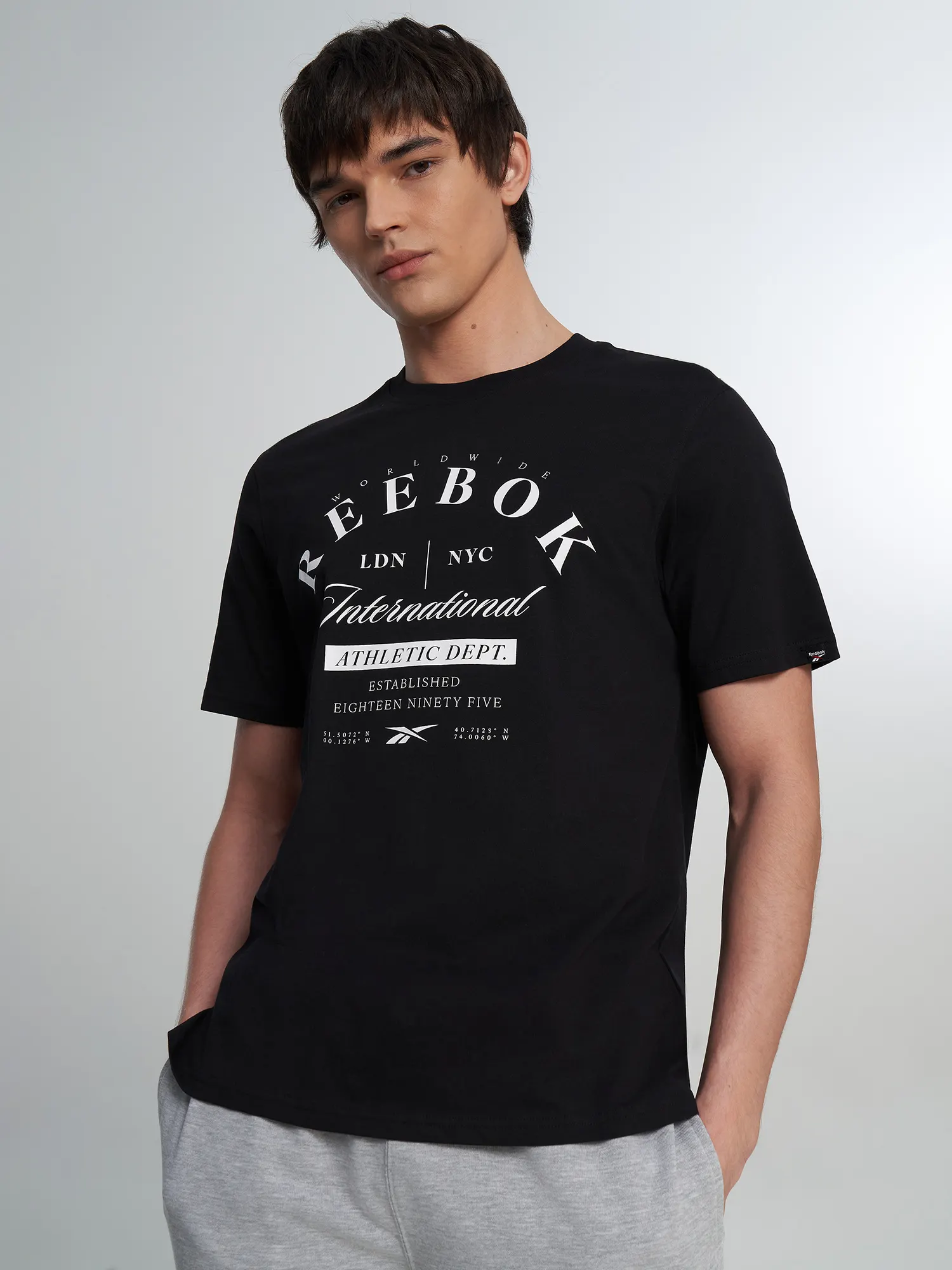 Футболка мужская Reebok Черный