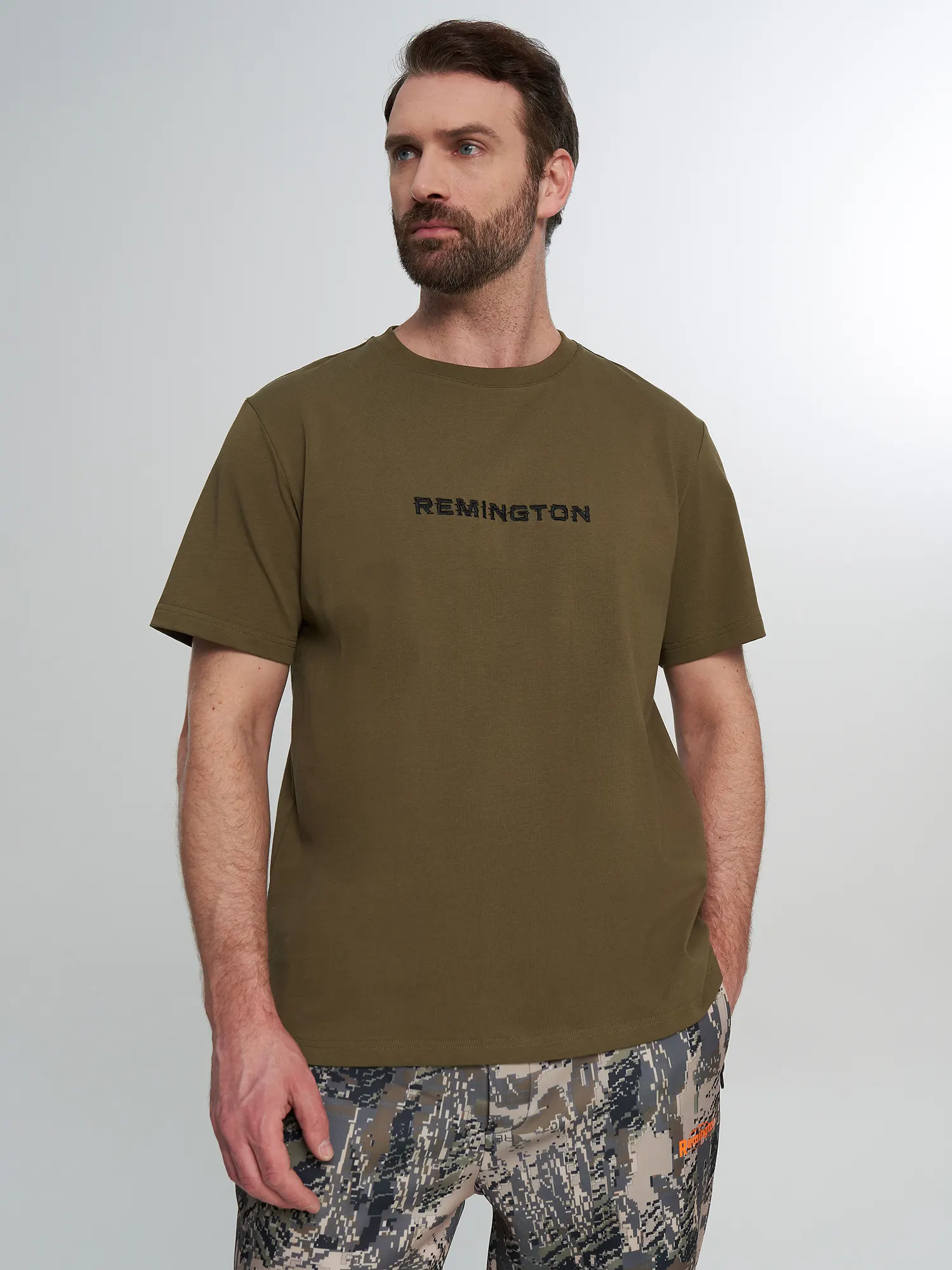 Футболка мужская Remington Urban Style Base Зеленый Футболка мужская Remington Urban Style Base Зеленый