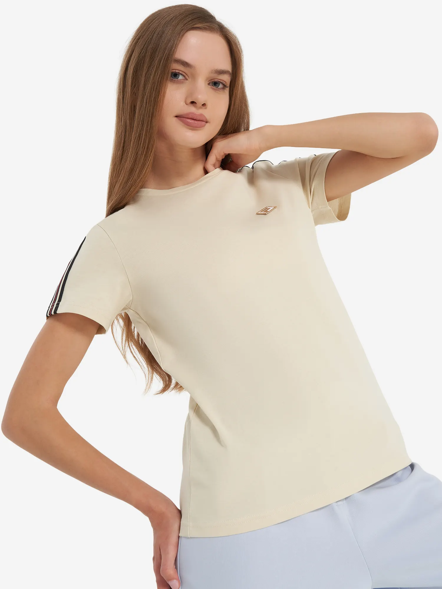 Футболка женская FILA Бежевый Футболка женская FILA Бежевый