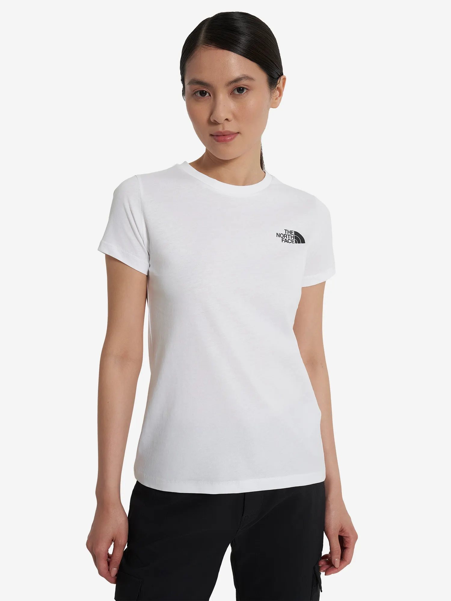 Футболка женская The North Face Box Nse Slim Белый Футболка женская The North Face Box Nse Slim Белый