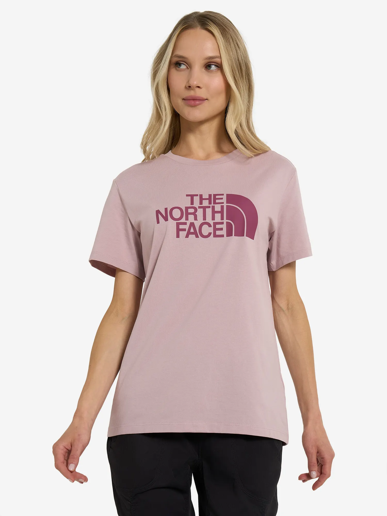 Футболка женская The North Face Easy Розовый Футболка женская The North Face Easy Розовый