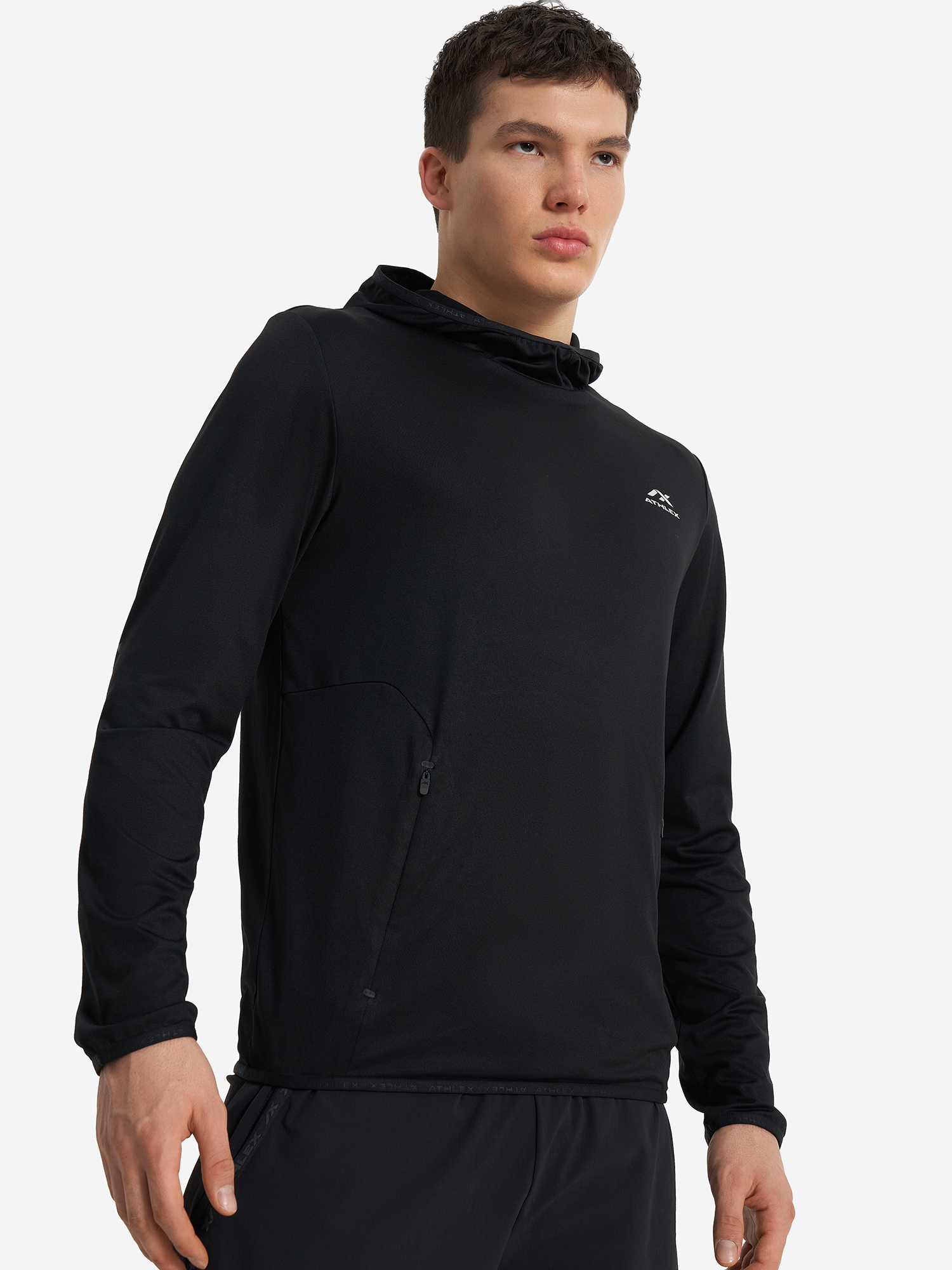 Худи мужское Athlex Черный