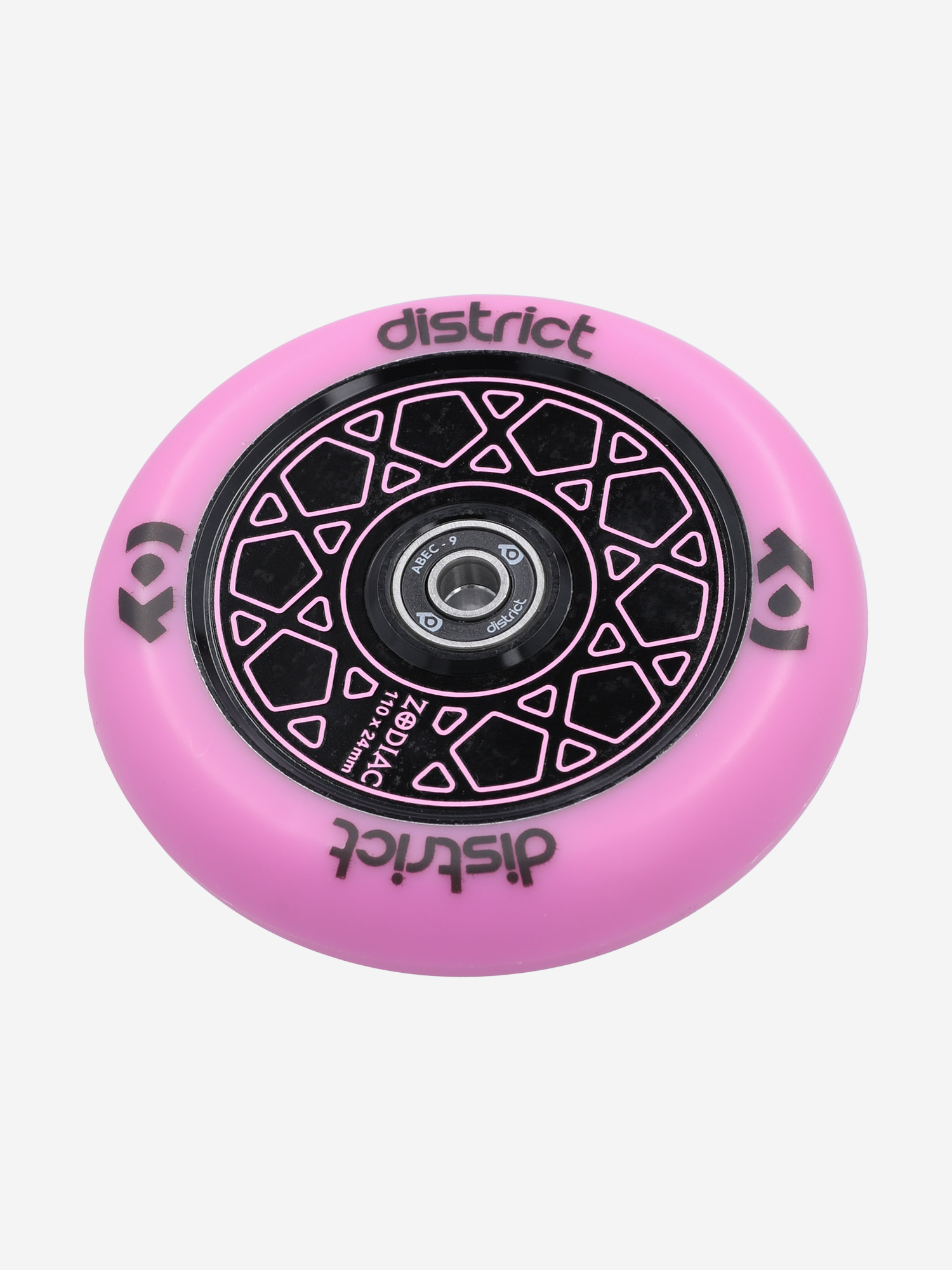 Колесо District Zodiac 110 мм 86 A Розовый