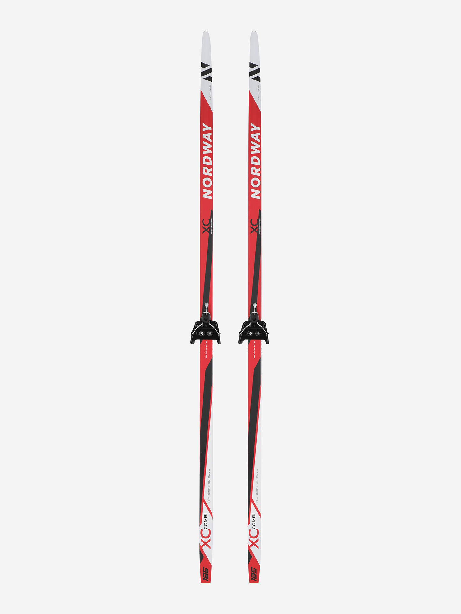 Комплект лыжный Nordway XC Combi + 75 мм Красный