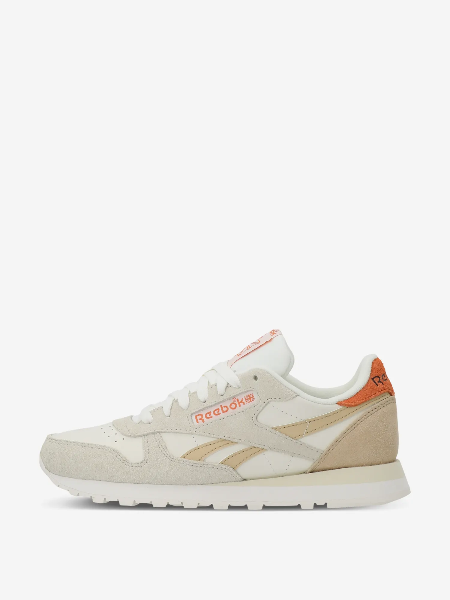 Кроссовки женские Reebok Classic Leather Бежевый Кроссовки женские Reebok Classic Leather Бежевый
