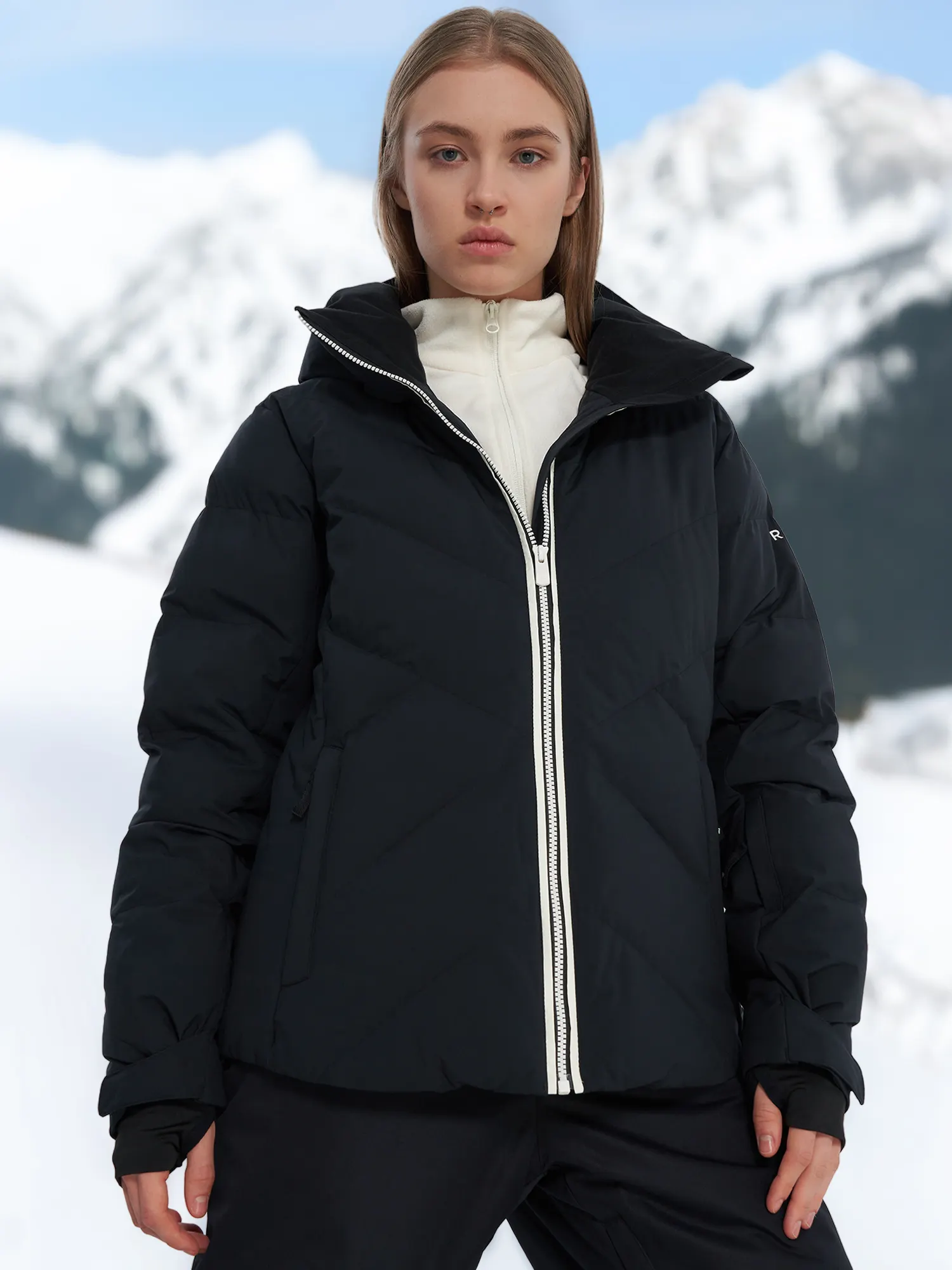 Куртка сноубордическая женская Roxy Snowdrift Черный Куртка сноубордическая женская Roxy Snowdrift Черный