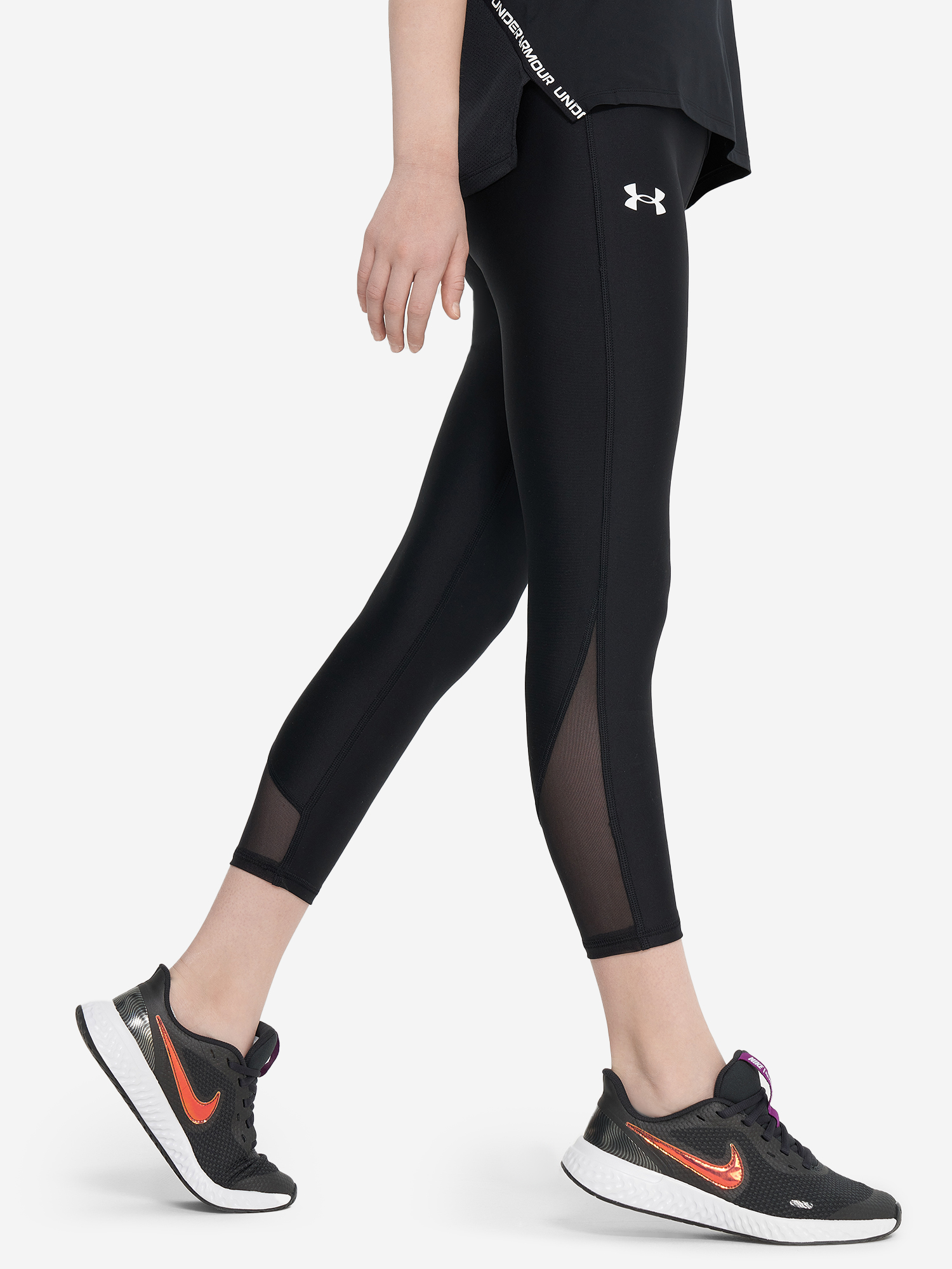 Легинсы для девочек Under Armour Черный