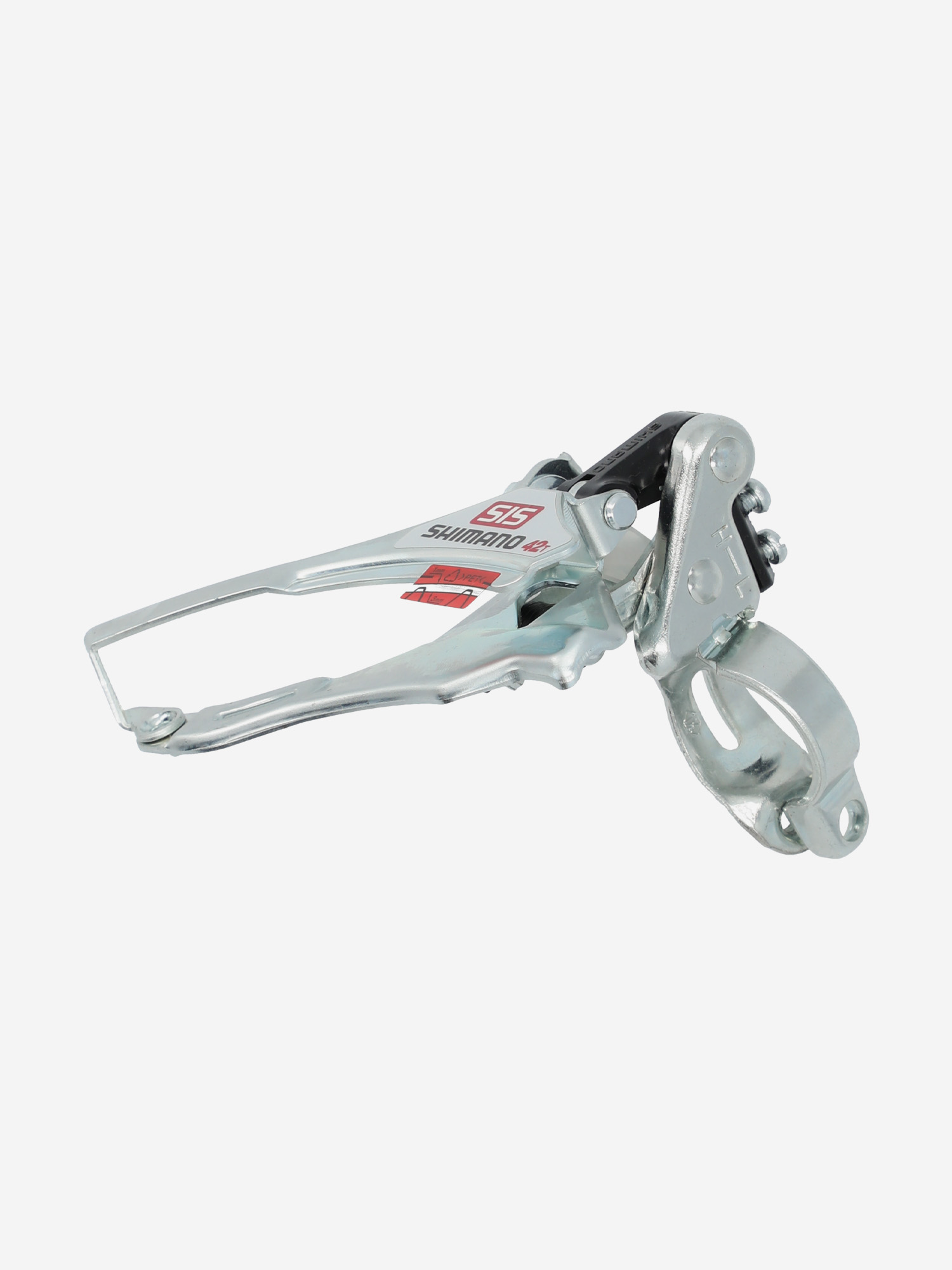 Переключатель Shimano TY10 передний верхняя тяга Серебряный