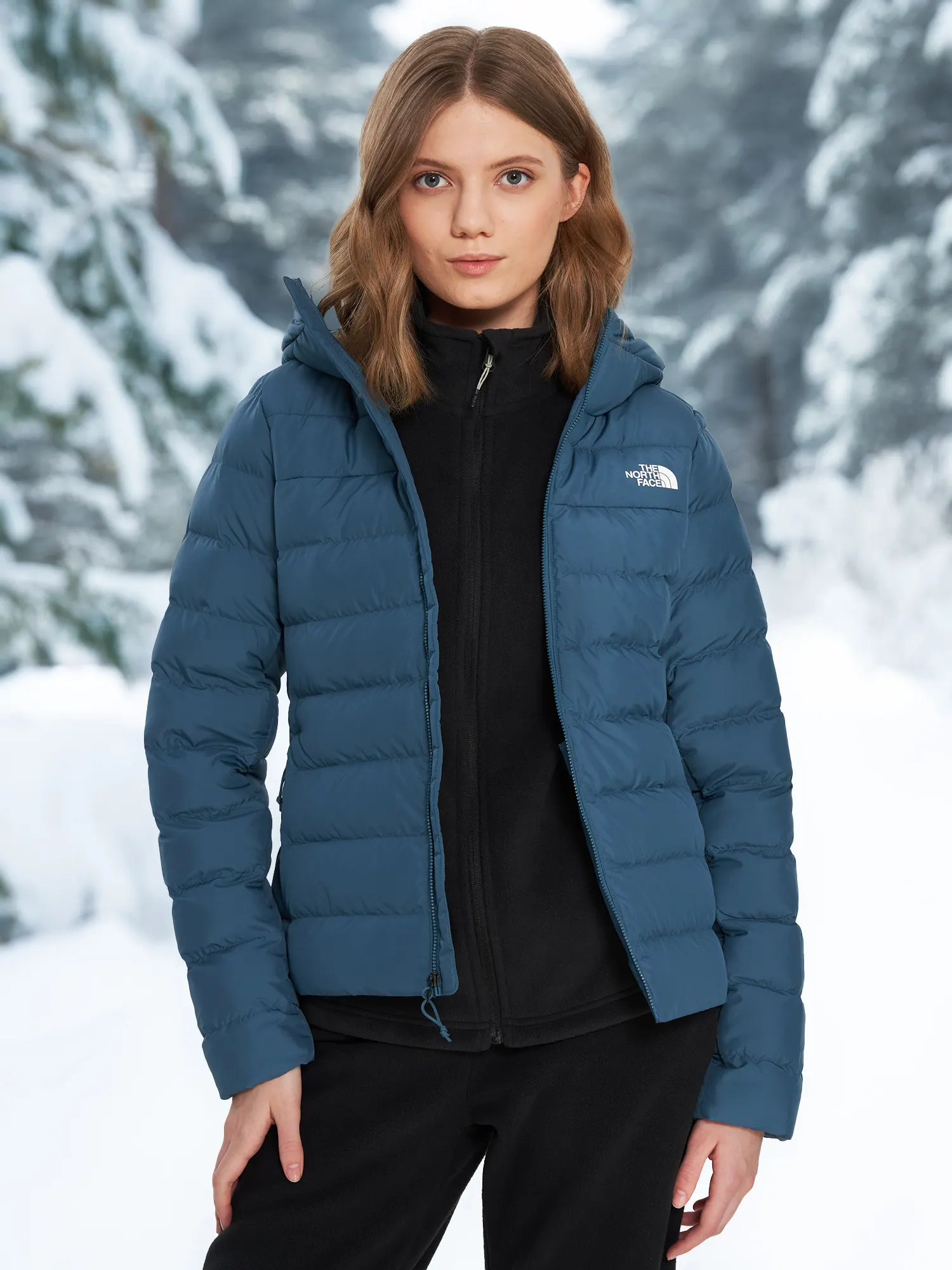 Пуховик женский The North Face Aconcagua 3 Синий Пуховик женский The North Face Aconcagua 3 Синий