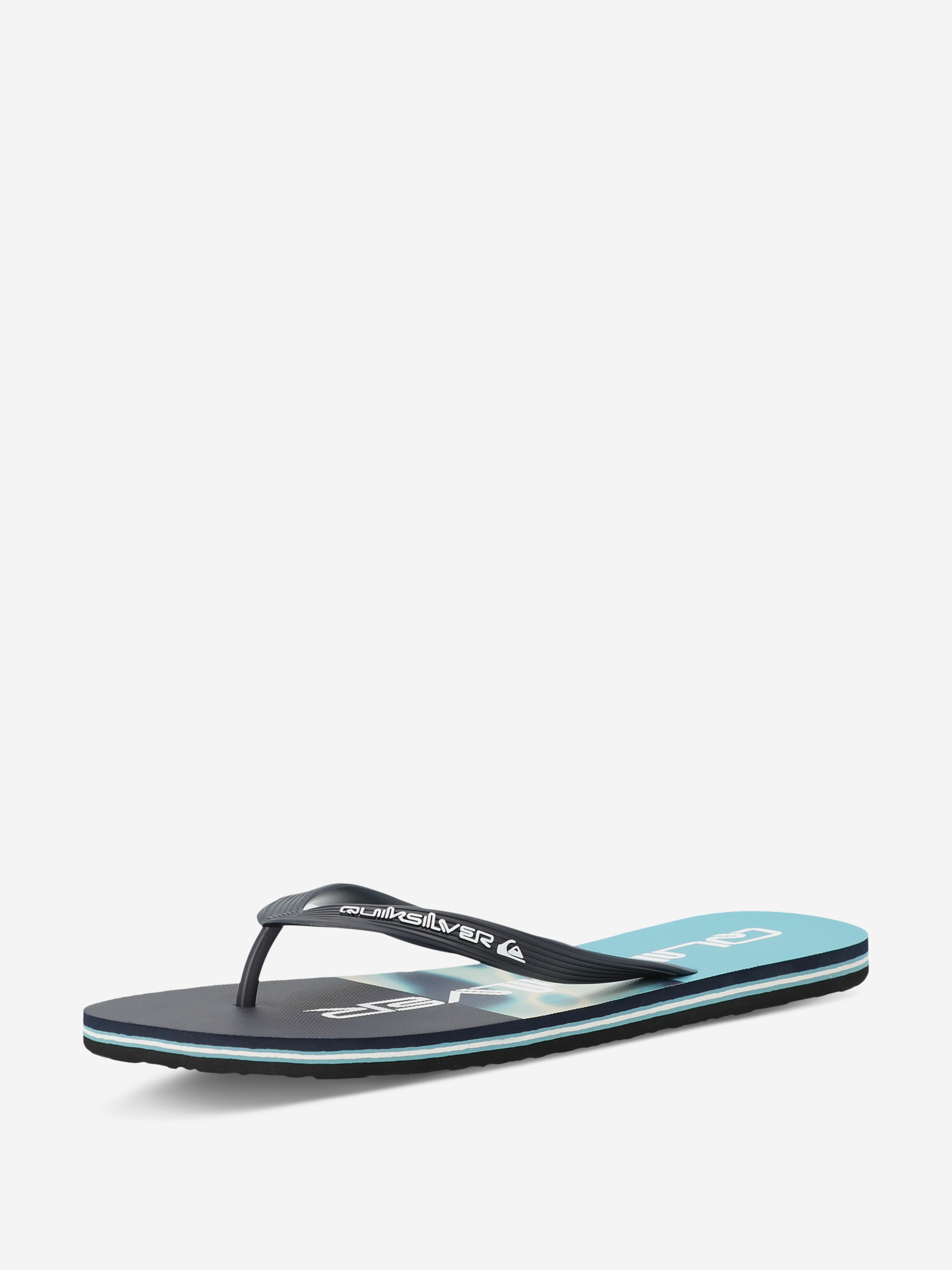 Шлепанцы мужские Quiksilver Molokai Stripe 26 Синий Шлепанцы мужские Quiksilver Molokai Stripe 26 Синий