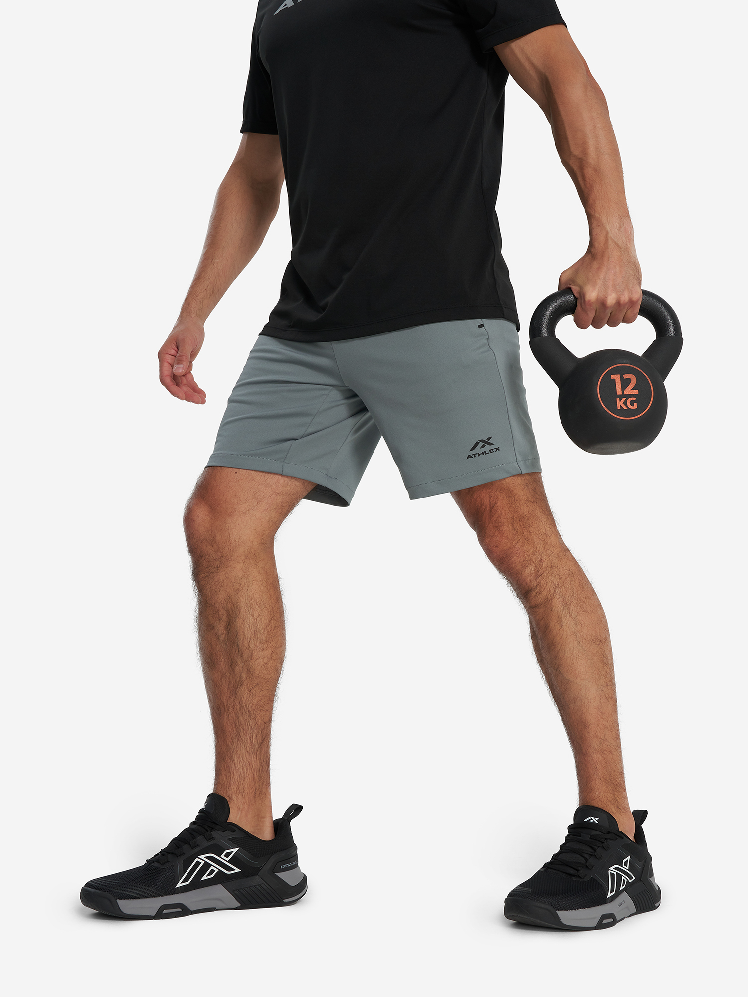 Шорты мужские Athlex Nexus Серый