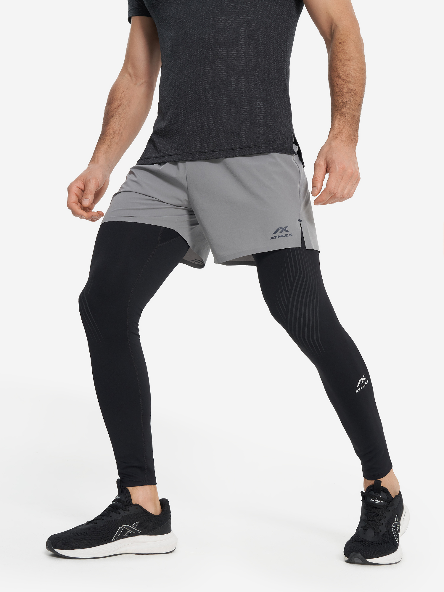Шорты мужские Athlex Серый