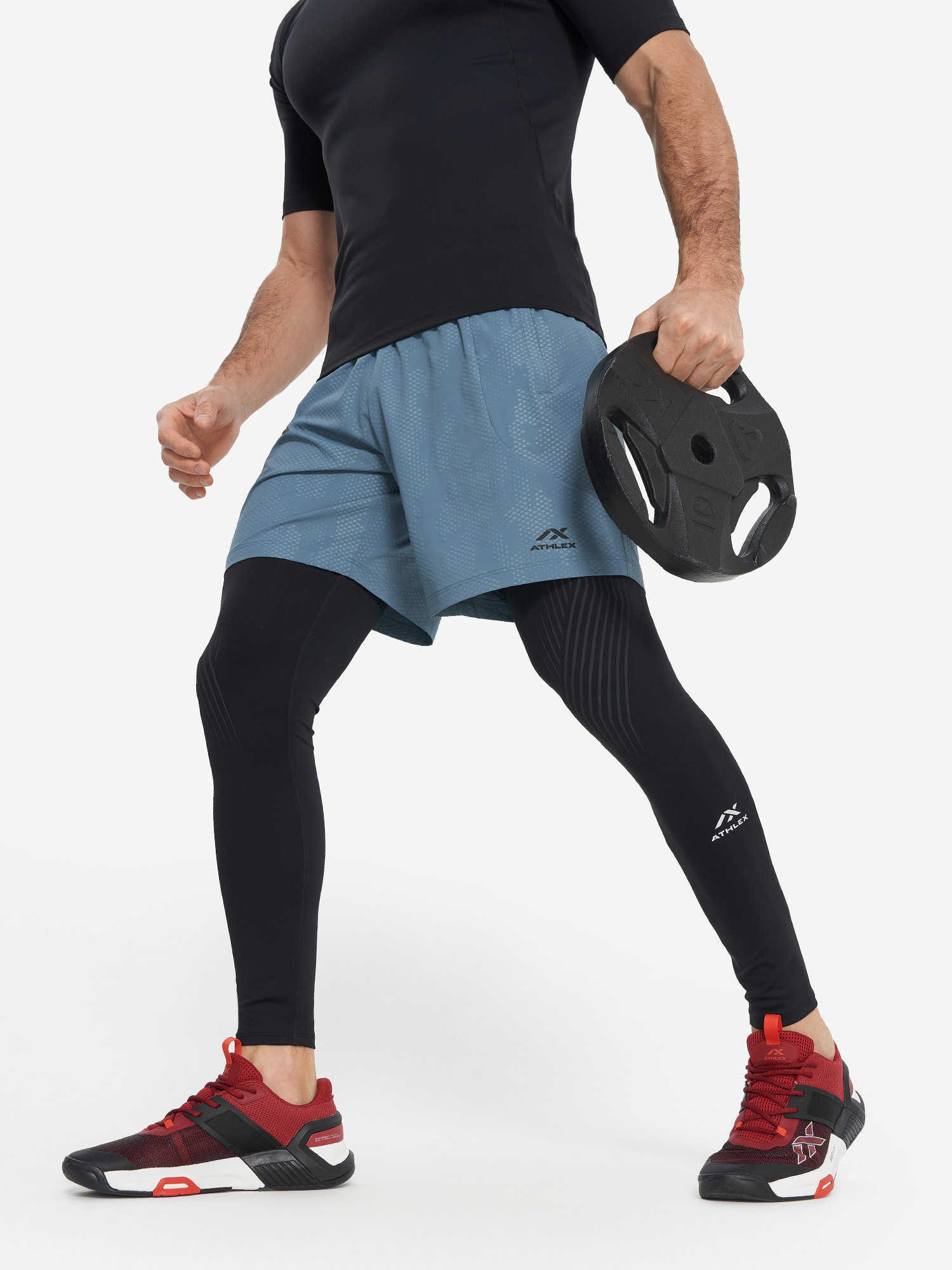 Шорты мужские Athlex Серый