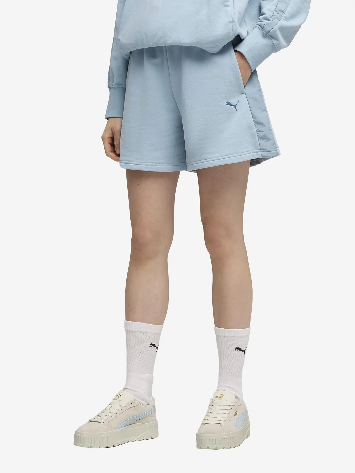 Шорты женские PUMA Голубой