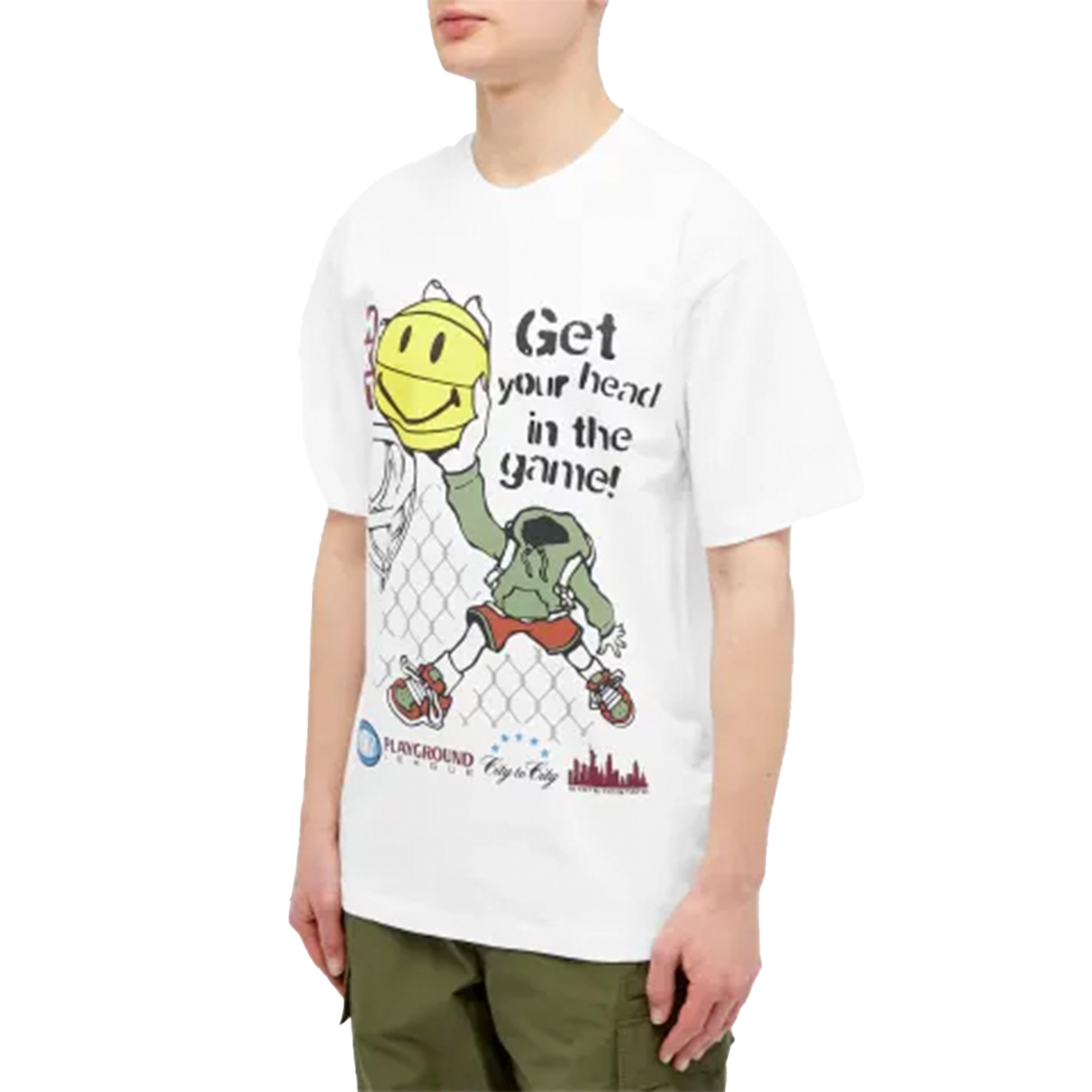 Smiley Head in the Game T-SHIRT