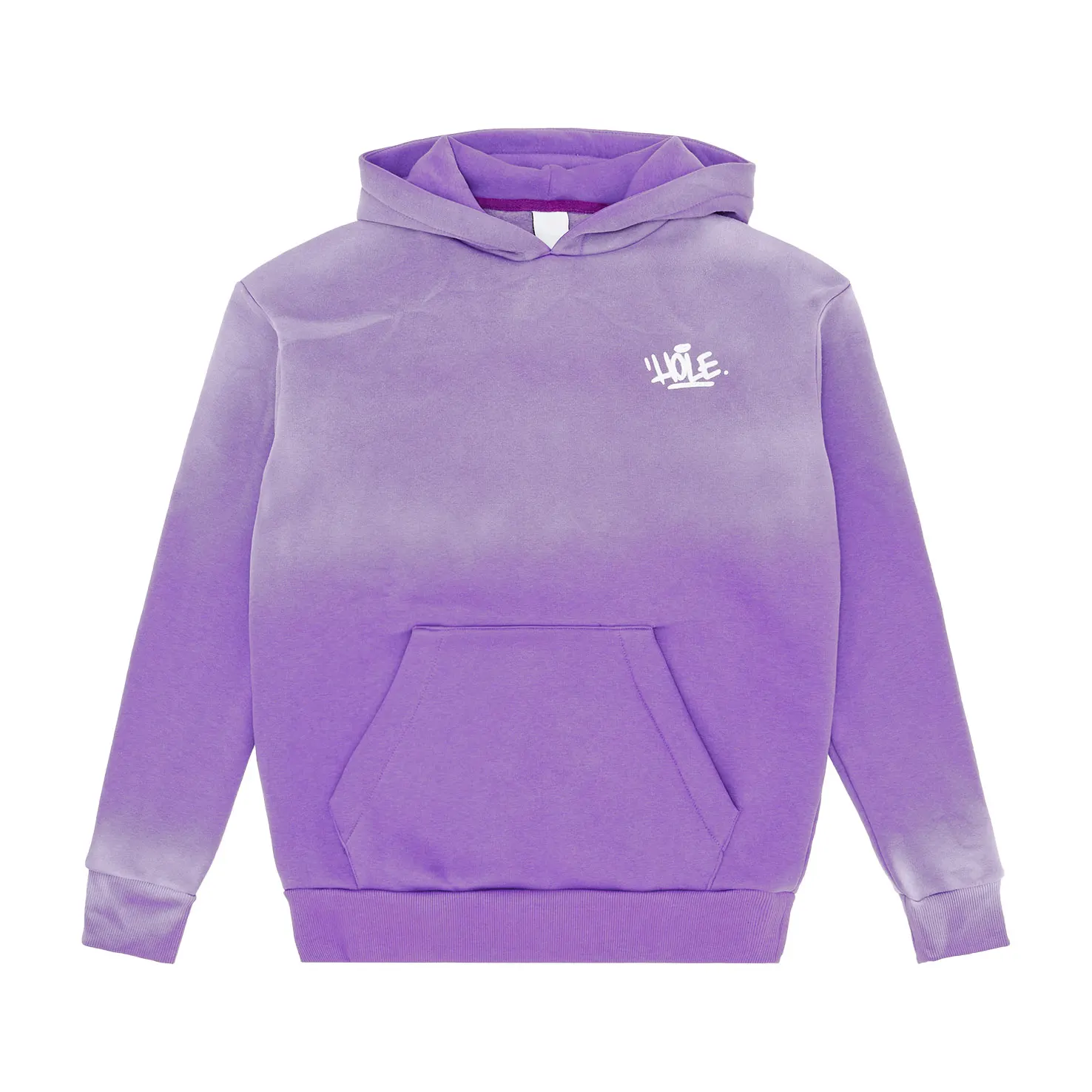 SPRAY PRINT DETAIL HOODIE