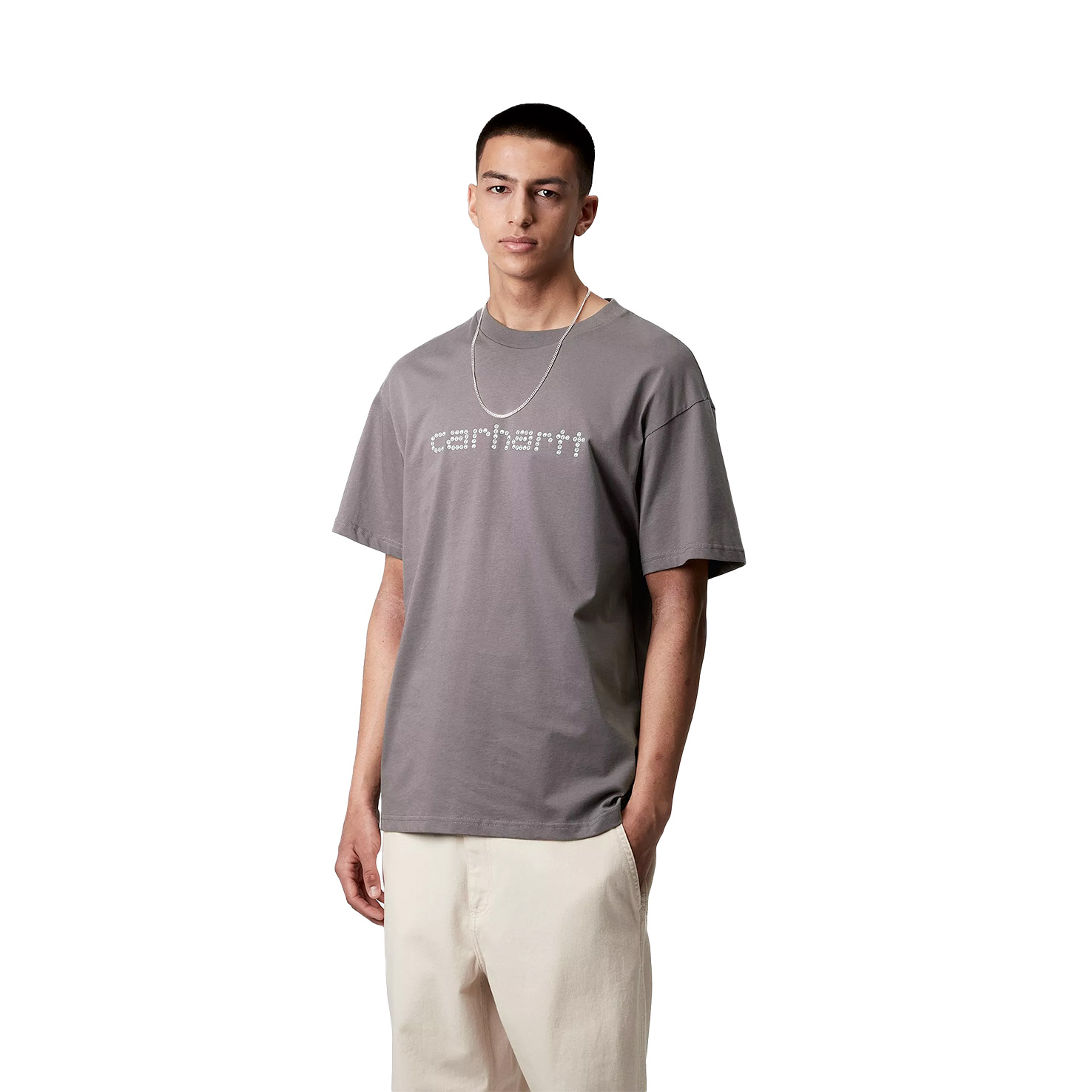 S/S Rivet Script T-SHIRT