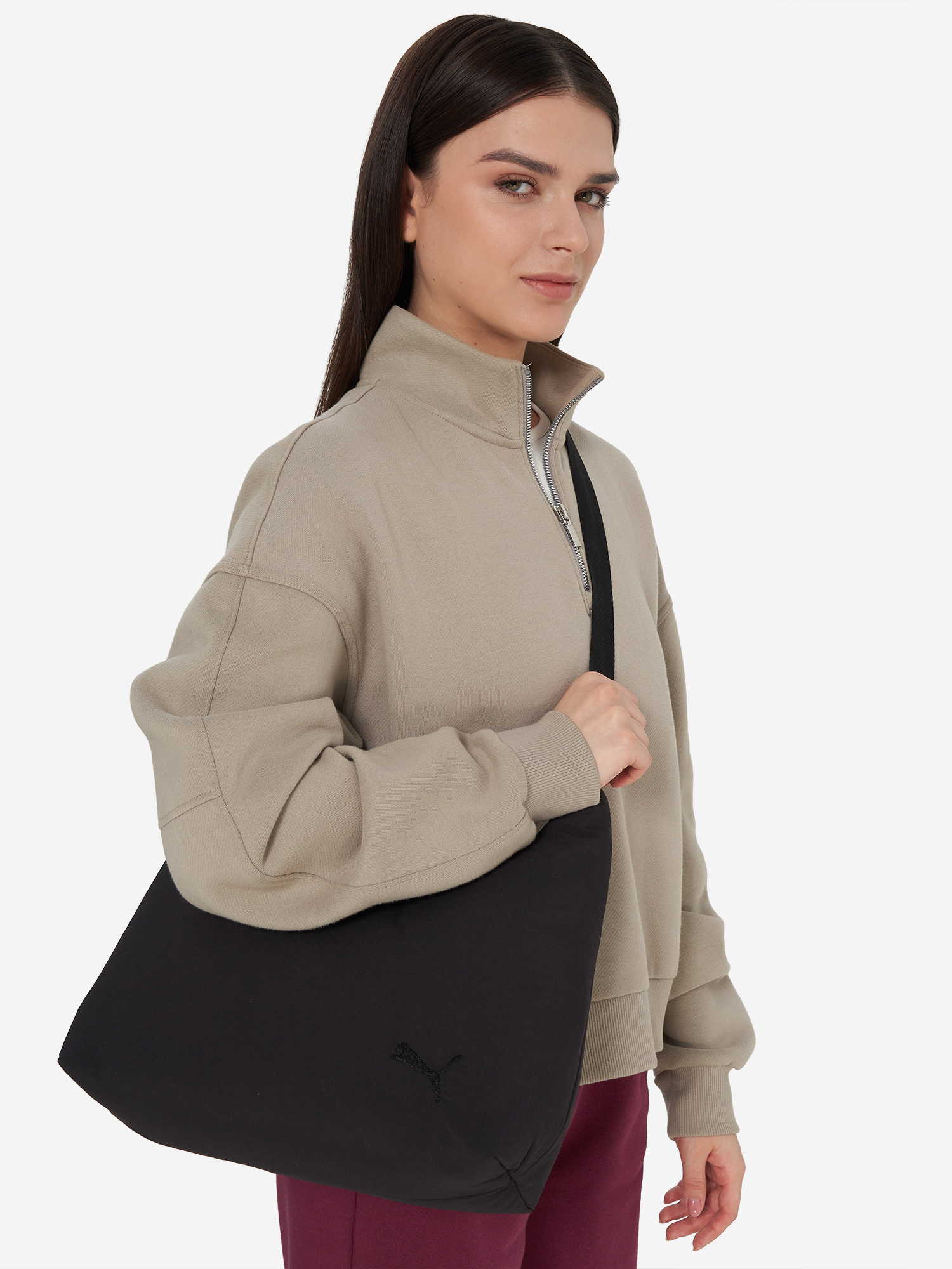 Сумка женская PUMA Her Slouchy Hobo Черный
