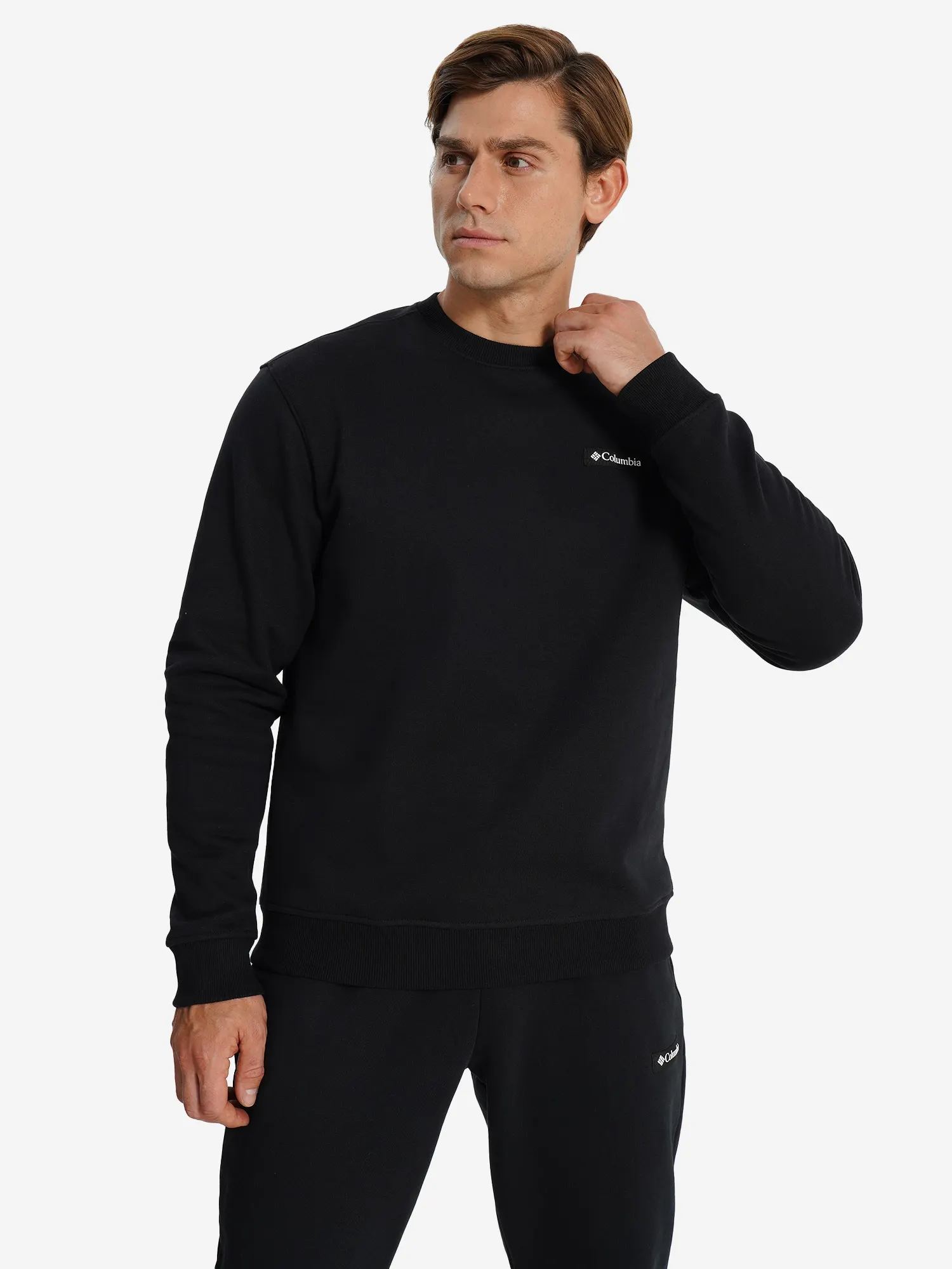 Свитшот мужской Columbia Meridian Creek Crew Черный