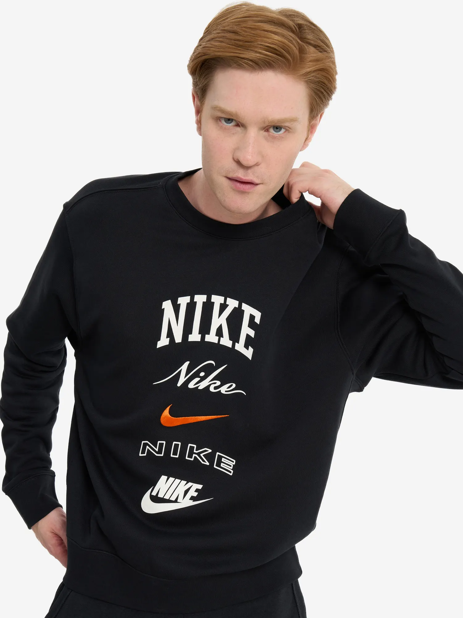 Свитшот мужской Nike Черный Свитшот мужской Nike Черный