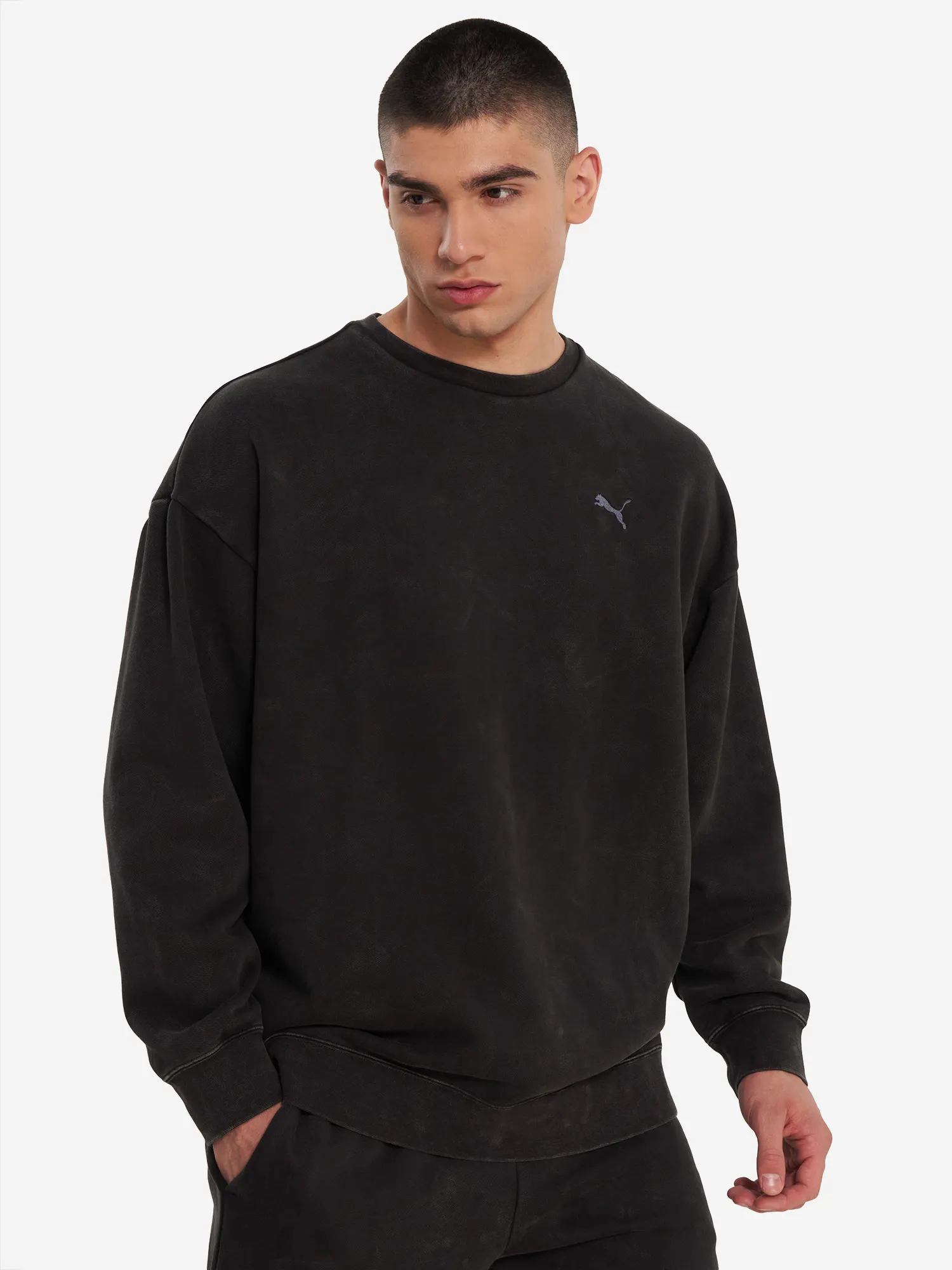 Свитшот мужской PUMA Ess Elevated Черный