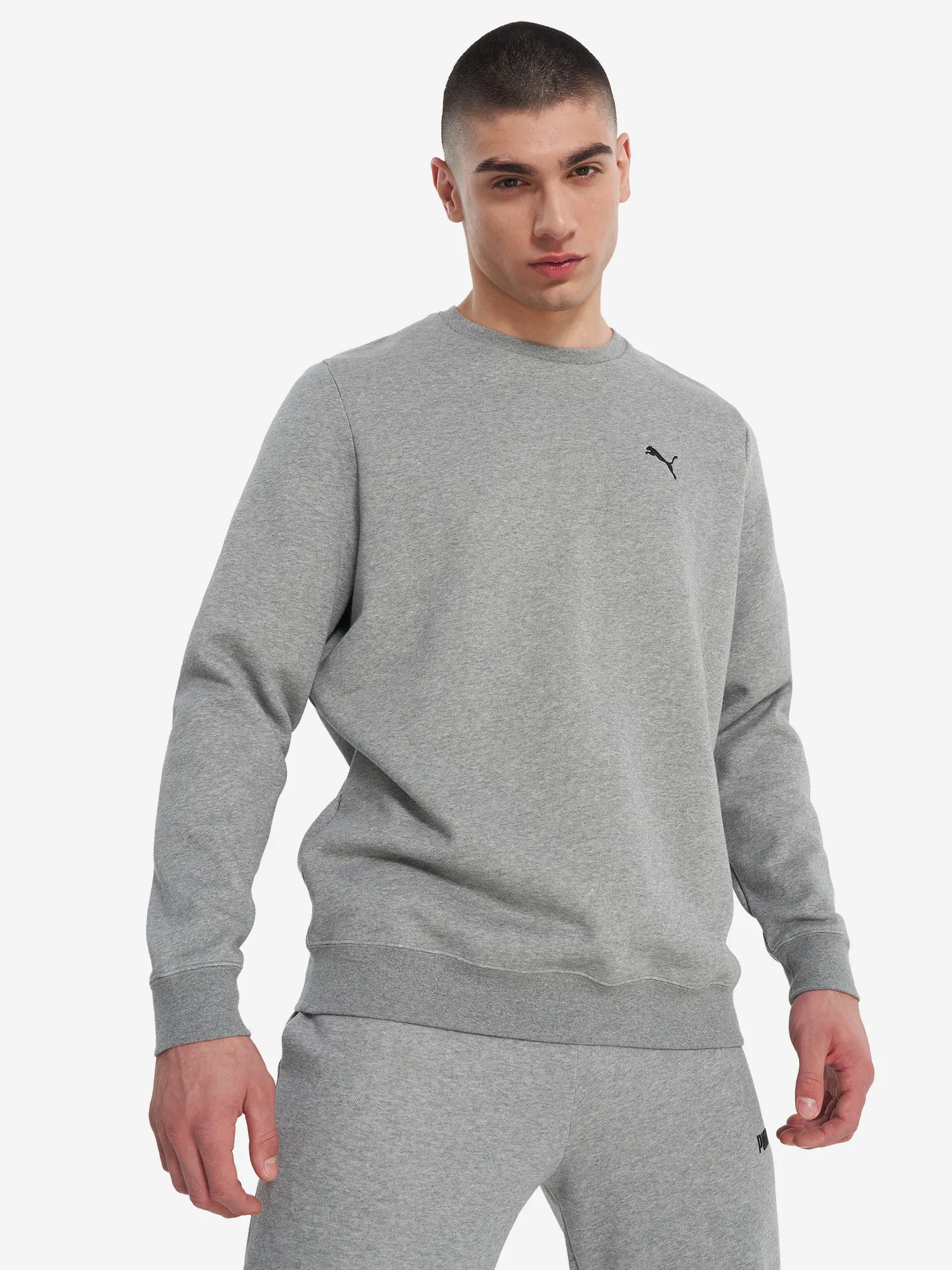 Свитшот мужской PUMA Ess Серый