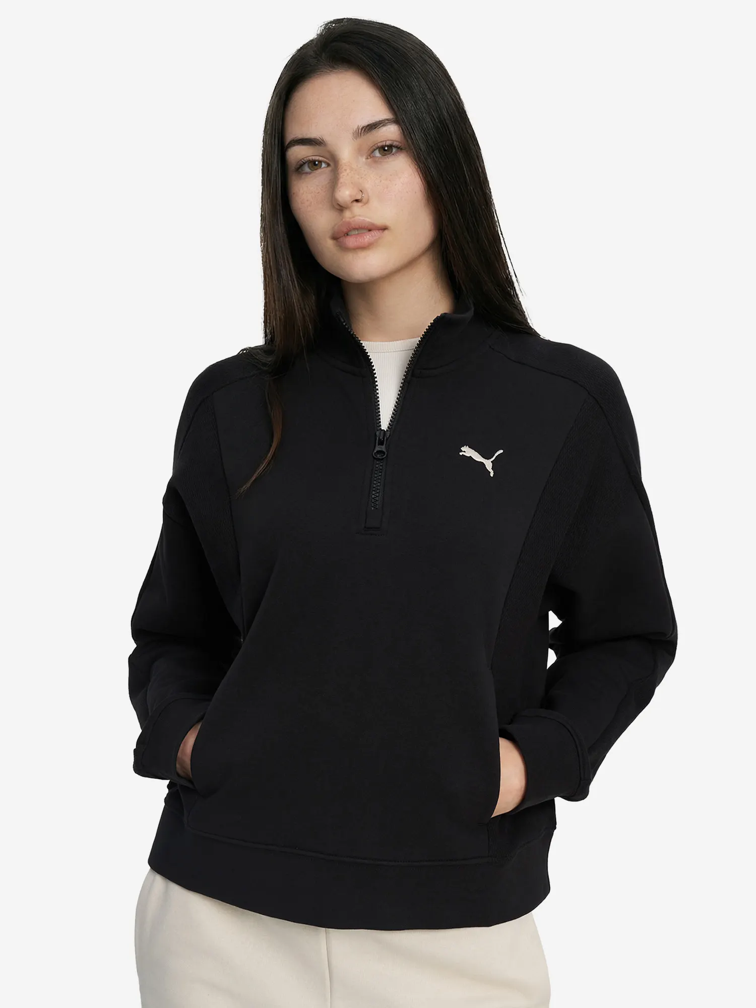 Свитшот женский PUMA Черный Свитшот женский PUMA Черный
