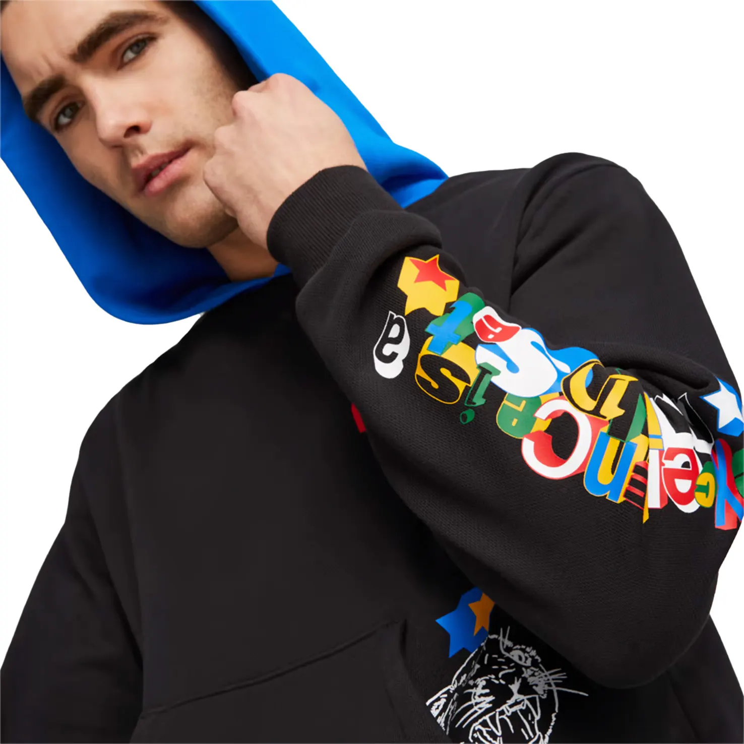 TRASH TALK Hoodie 1 PUMA Black