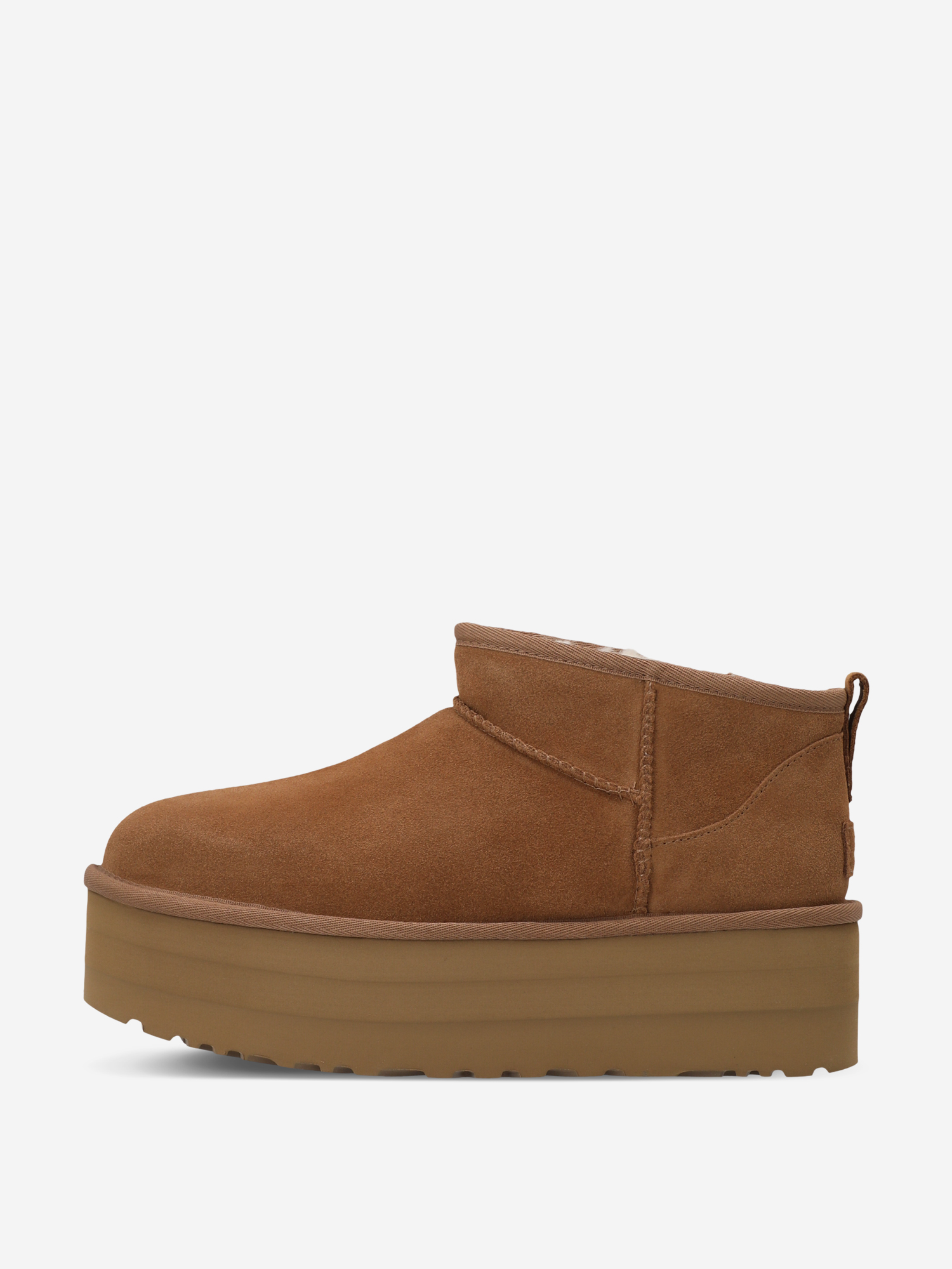 Угги женские UGG Classic Ultra Mini Platform Коричневый