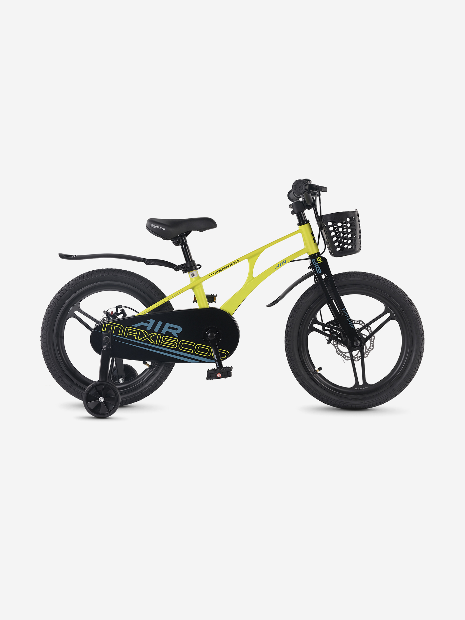 Велосипед детский Maxiscoo Air 18" Желтый