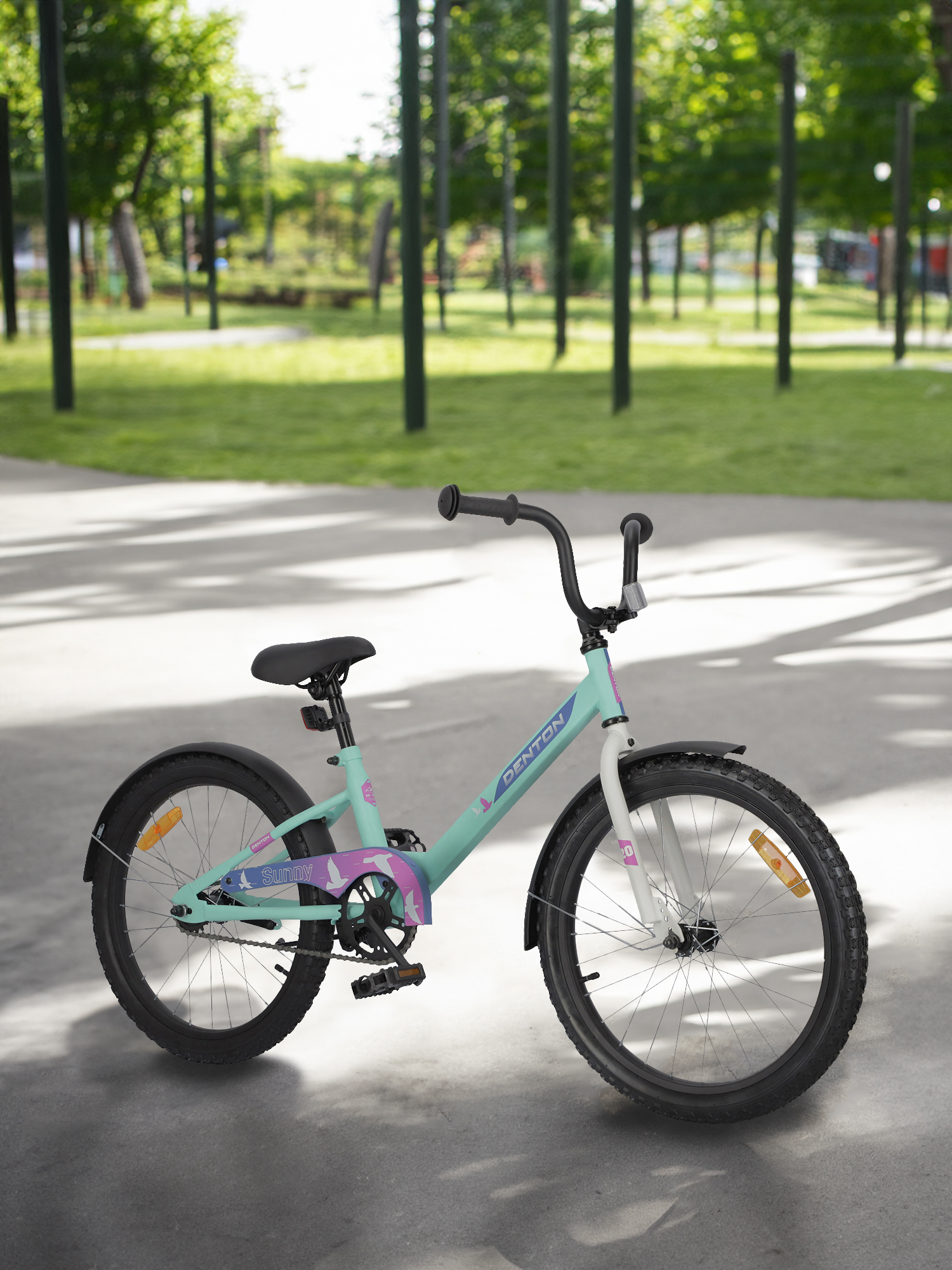 Велосипед для девочек Denton Sunny 20" Голубой