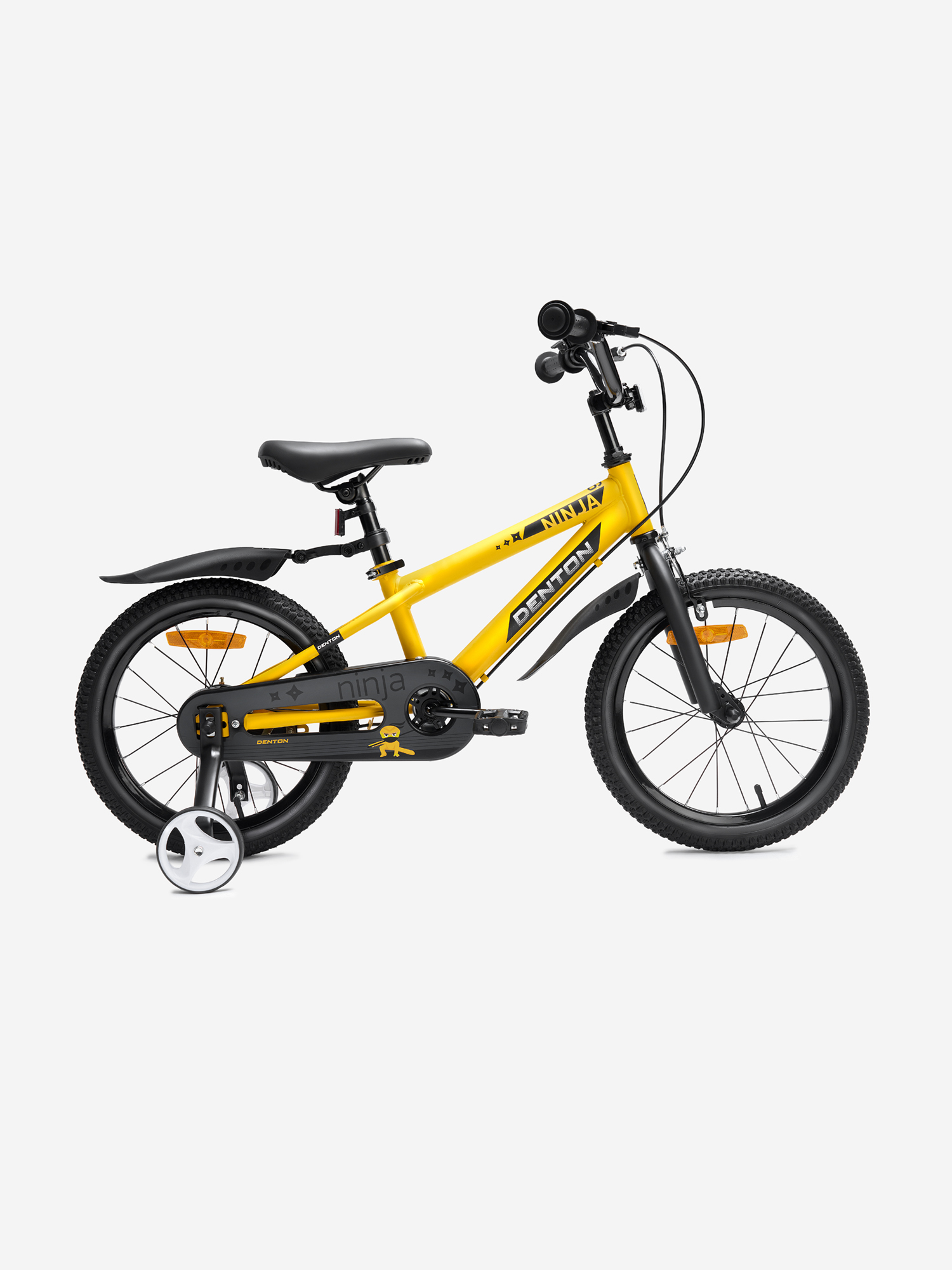 Велосипед для мальчиков Denton Ninja 16" Желтый