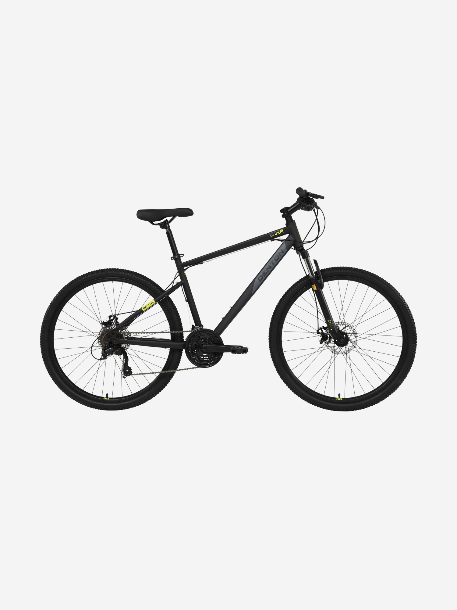 Велосипед горный Denton Storm 3.0 27.5" Черный
